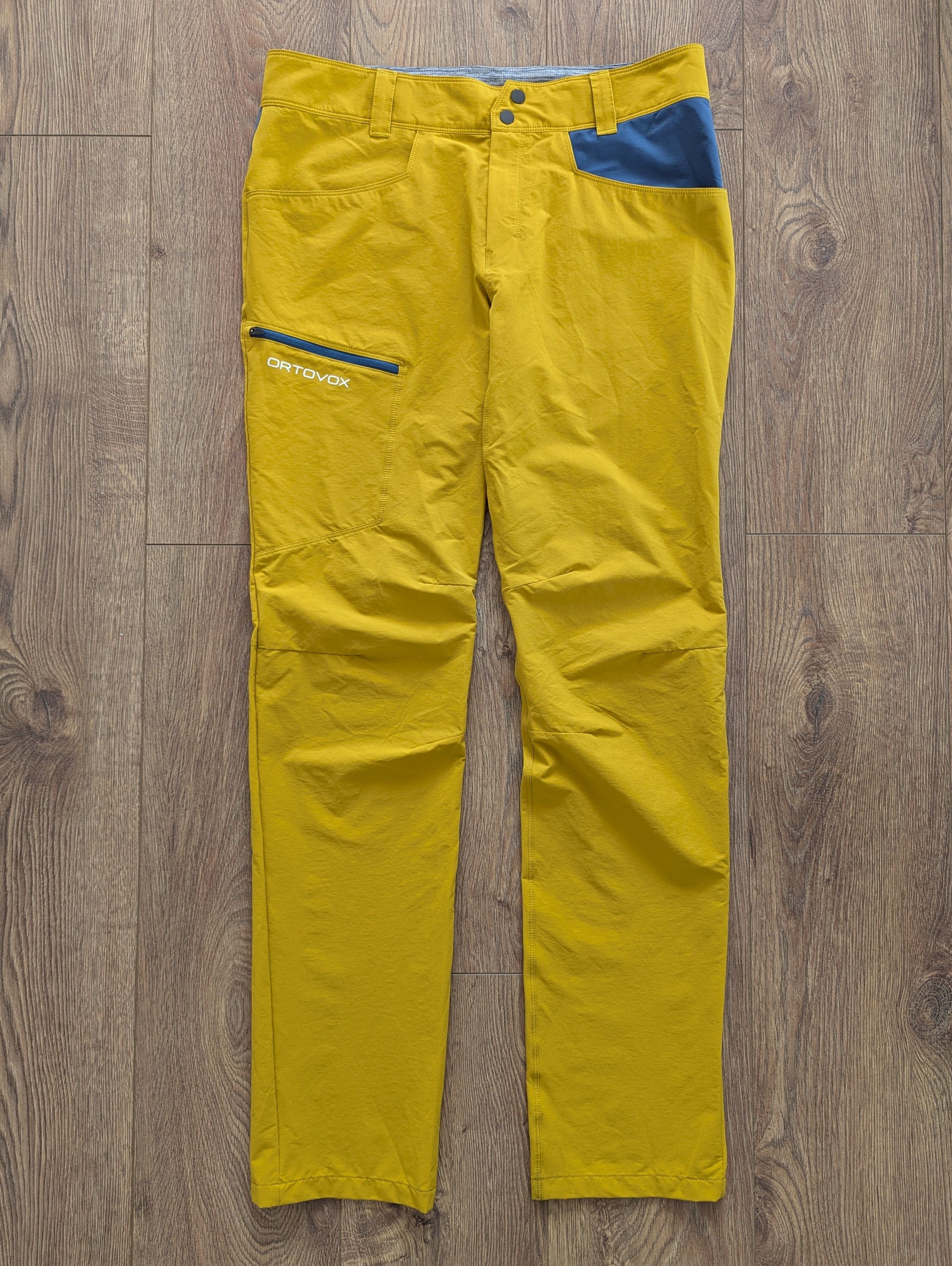 ORTOVOX ORTOVOX Pelmo Pants Size M Yellow Outdoor Trekking Hiking Size US 34 / EU 50 - 20 Thumbnail