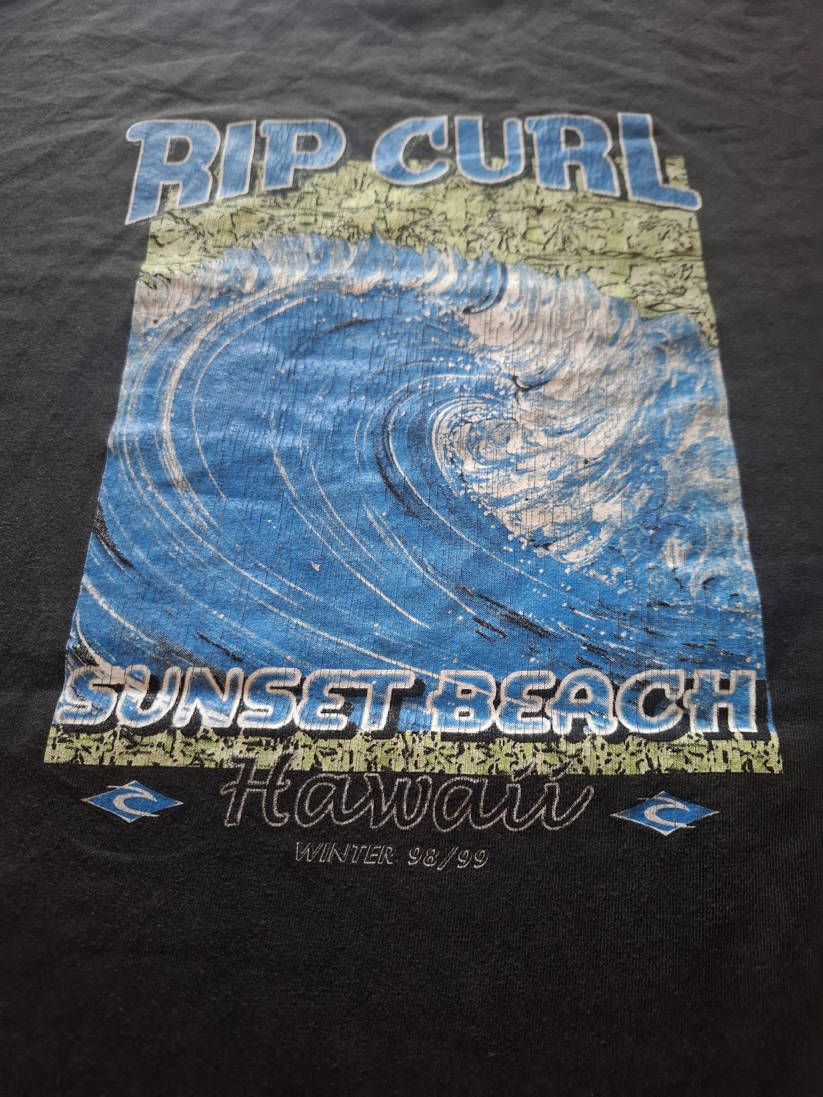 Rip Curl Vintage Ripcurl surfwear tee shirt Size US L / EU 52-54 / 3 - 7 Thumbnail