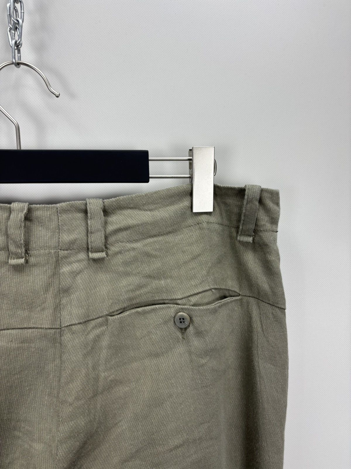 Transit Uomo Mens linen pants Transit Uomo Size L Color Gray Size US 34 / EU 50 - 7 Thumbnail