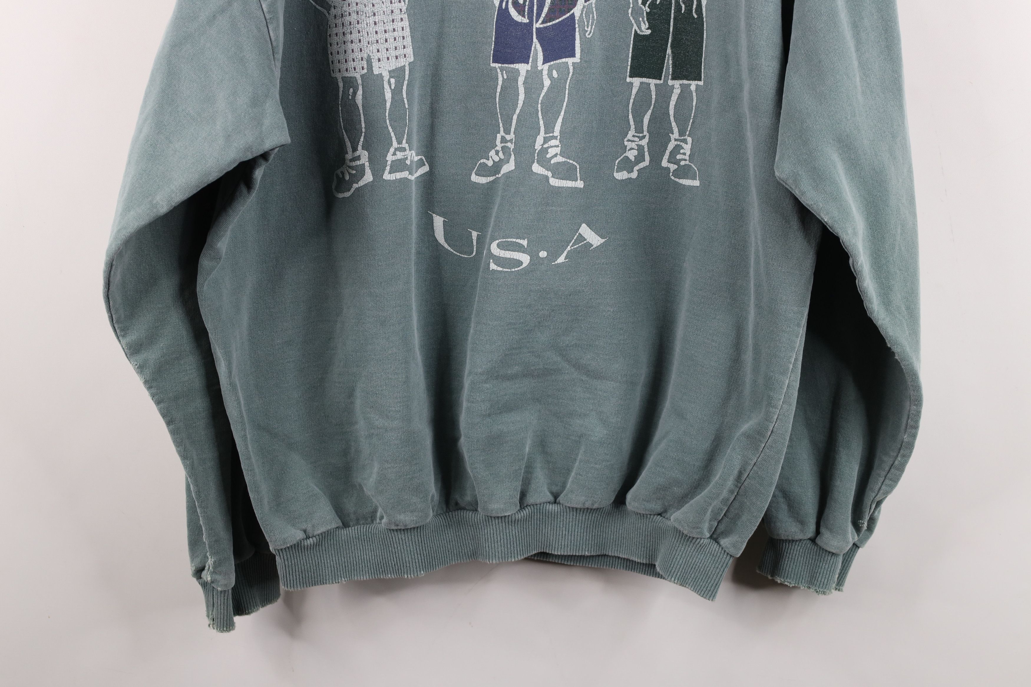 Vintage Vintage 90s Streetwear Guyz Skateboards Sweatshirt USA Size US M / EU 48-50 / 2 - 16 Thumbnail