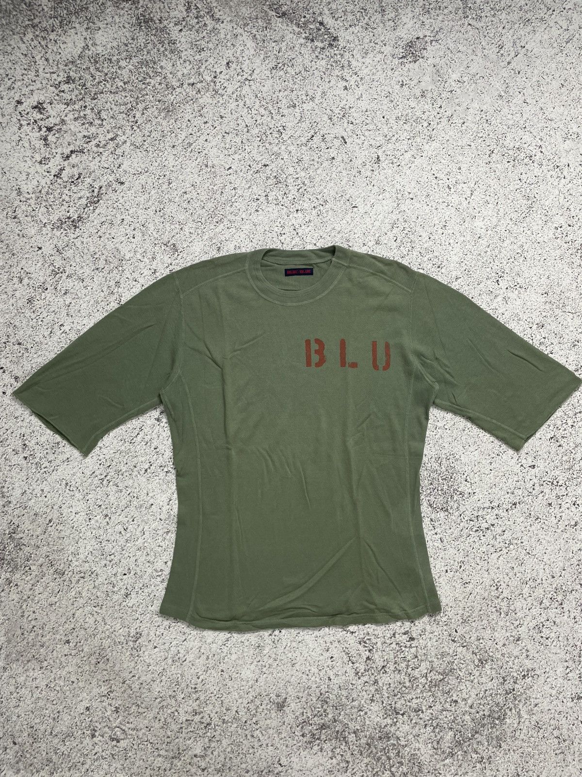 Blue Blue Japan Vintage Raglan Blue Blue Japan Military T Shirt Size US S / EU 44-46 / 1 - 2 Thumbnail