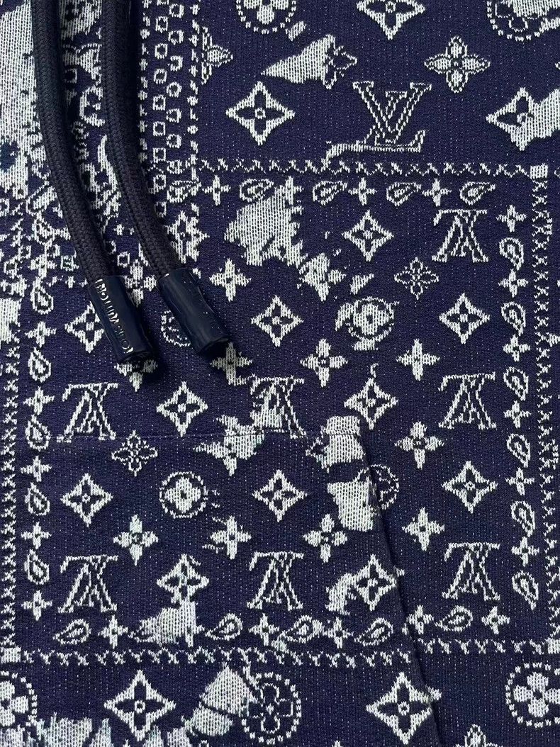 Louis Vuitton Louis Vuitton Graphic printed hooded casual short sleeves Size US XS / EU 42 / 0 - 3 Thumbnail