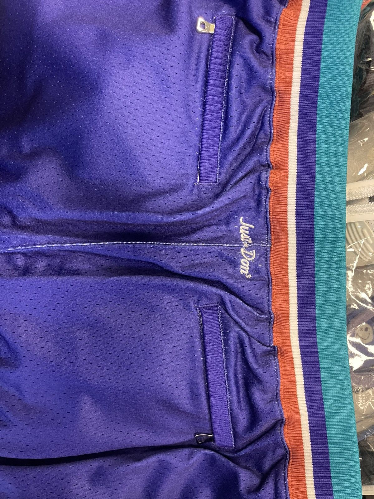 Just Don × Mitchell & Ness Just Don X Mitchell & Ness Utah Jazz Shorts Size US 38 / EU 54 - 8 Thumbnail