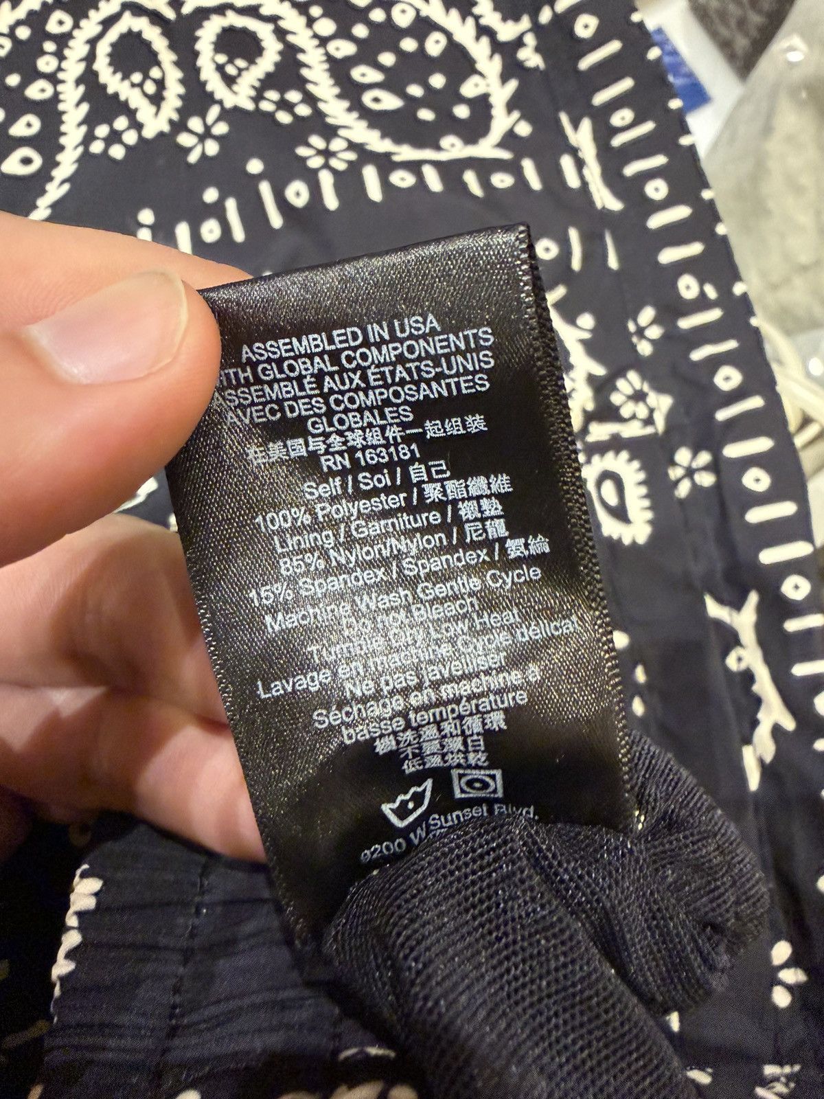 Rhude Rhude Paisley Track Shorts Size US 30 / EU 46 - 4 Thumbnail