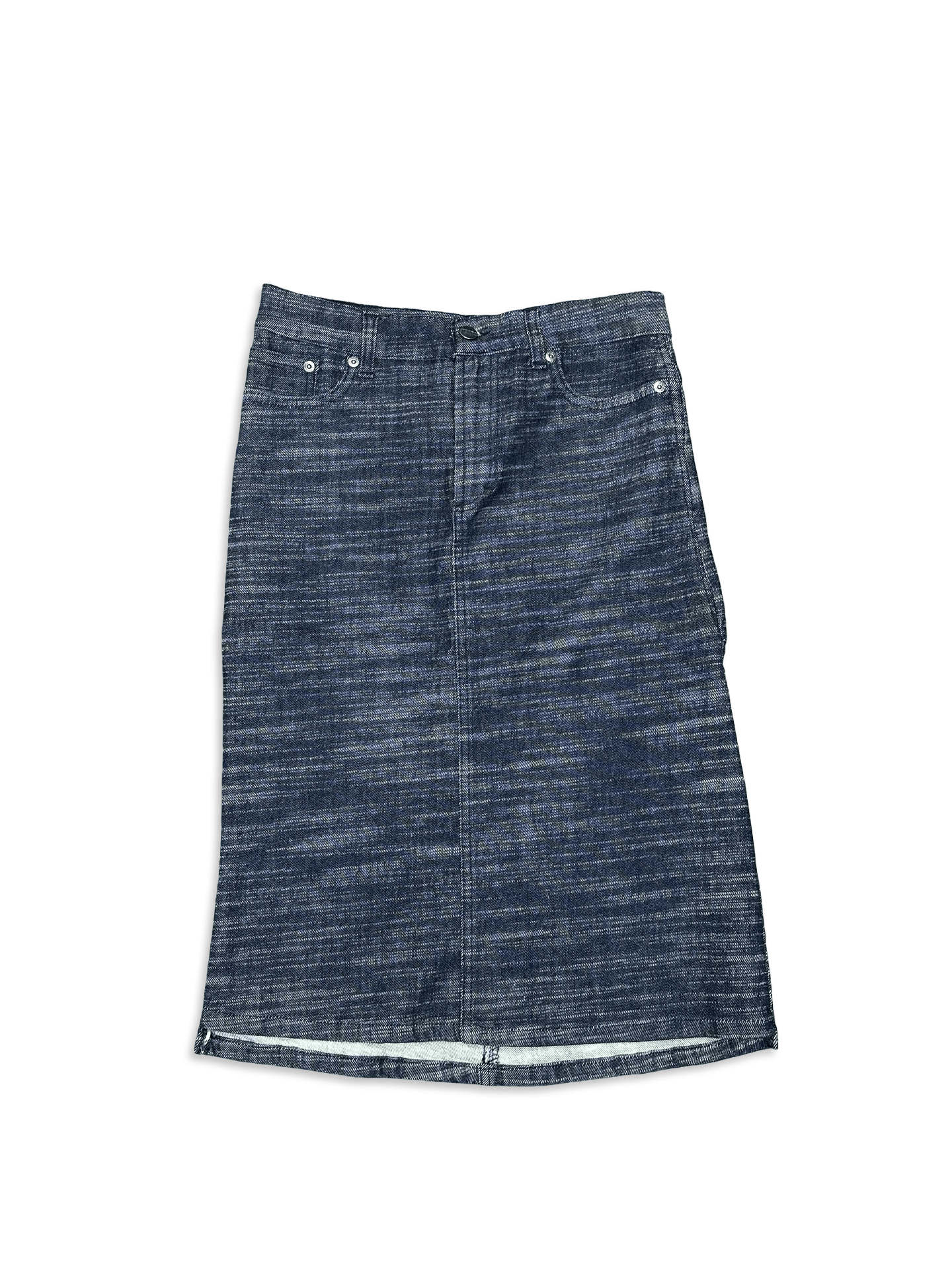 Gianfranco Ferre GF Ferre Long avant garde denim jeans skirt Size 26" / US 2 / IT 38 - 1 Thumbnail