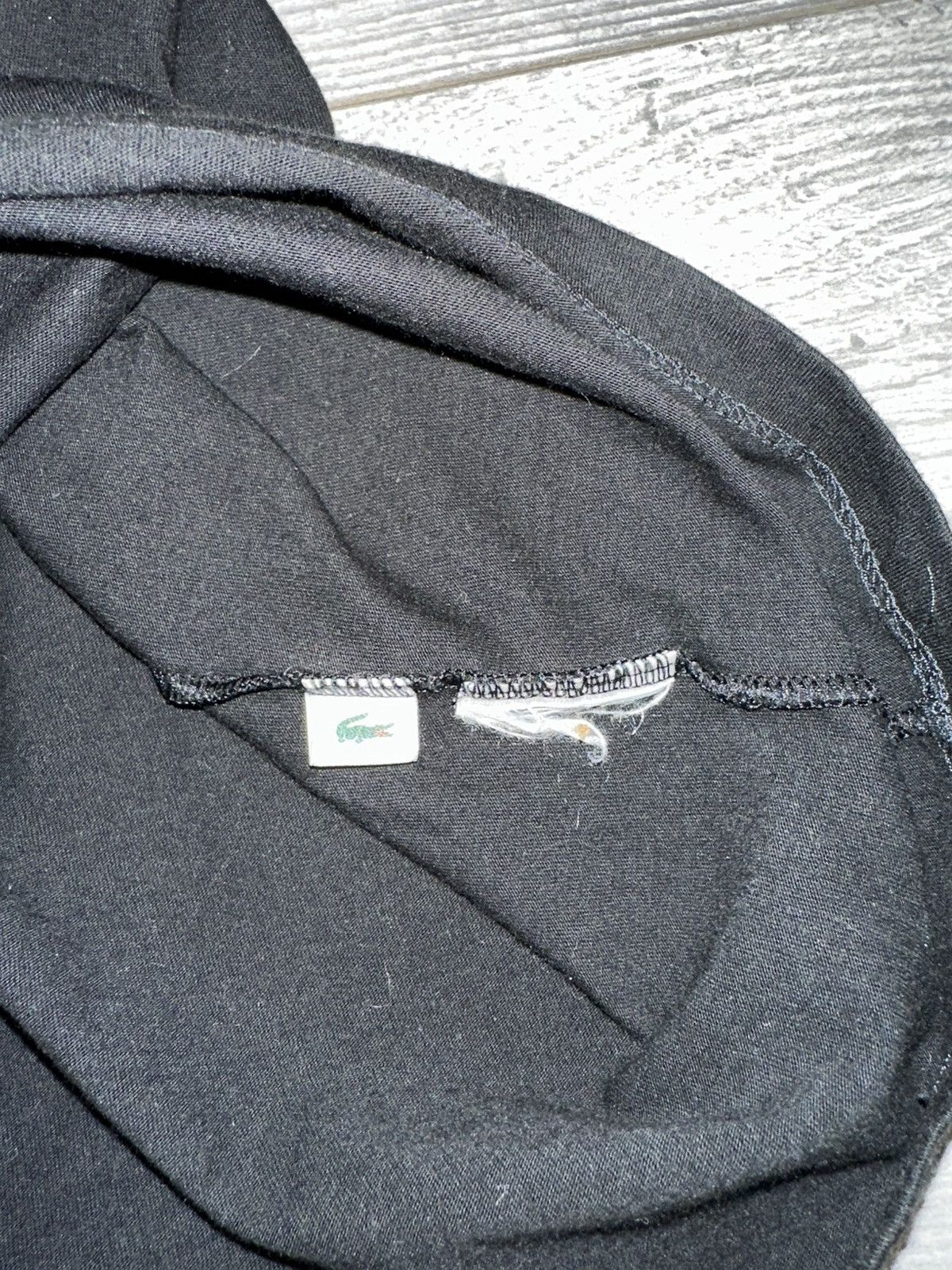 Lacoste Lacoste black t-shirt Size M / US 6-8 / IT 42-44 - 7 Thumbnail