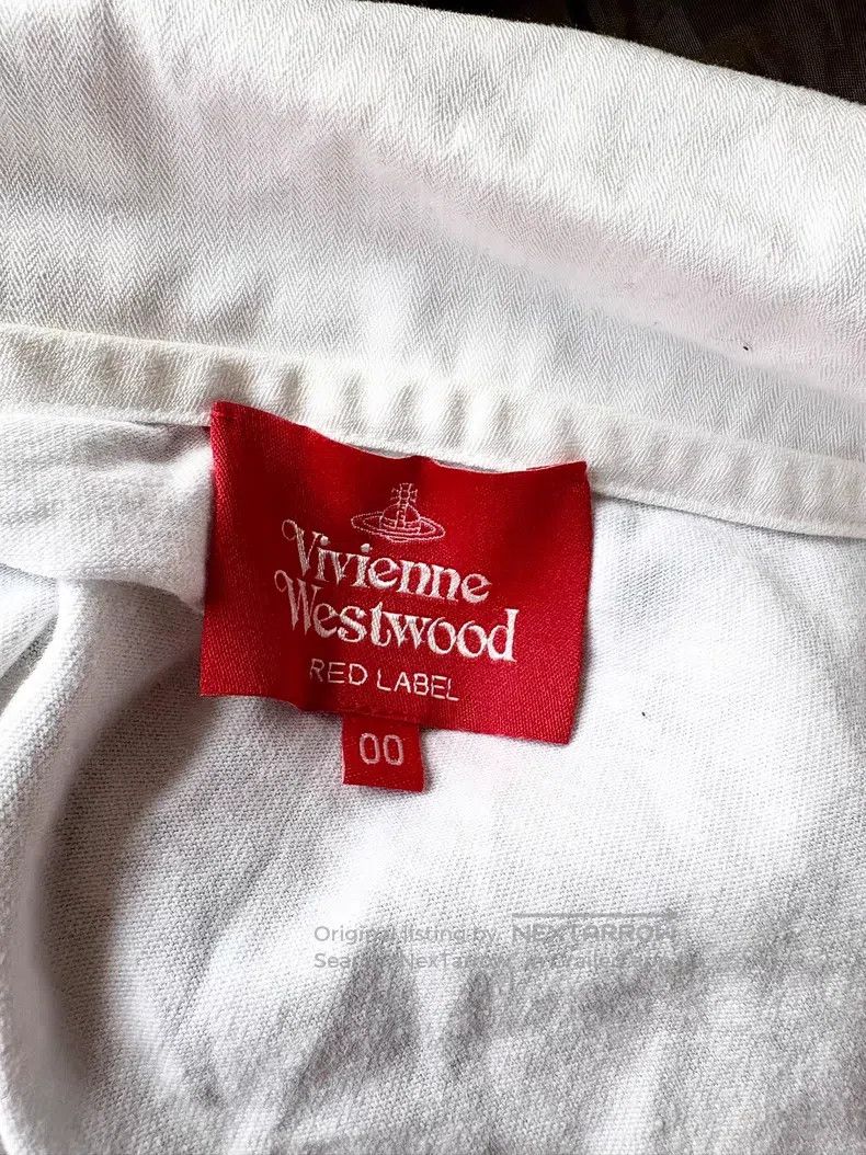 Vivienne Westwood Vivienne Westwood size 00 White Saturn Ruffle Short Sleeve Size XXS / US 00 / IT 34 - 7 Thumbnail