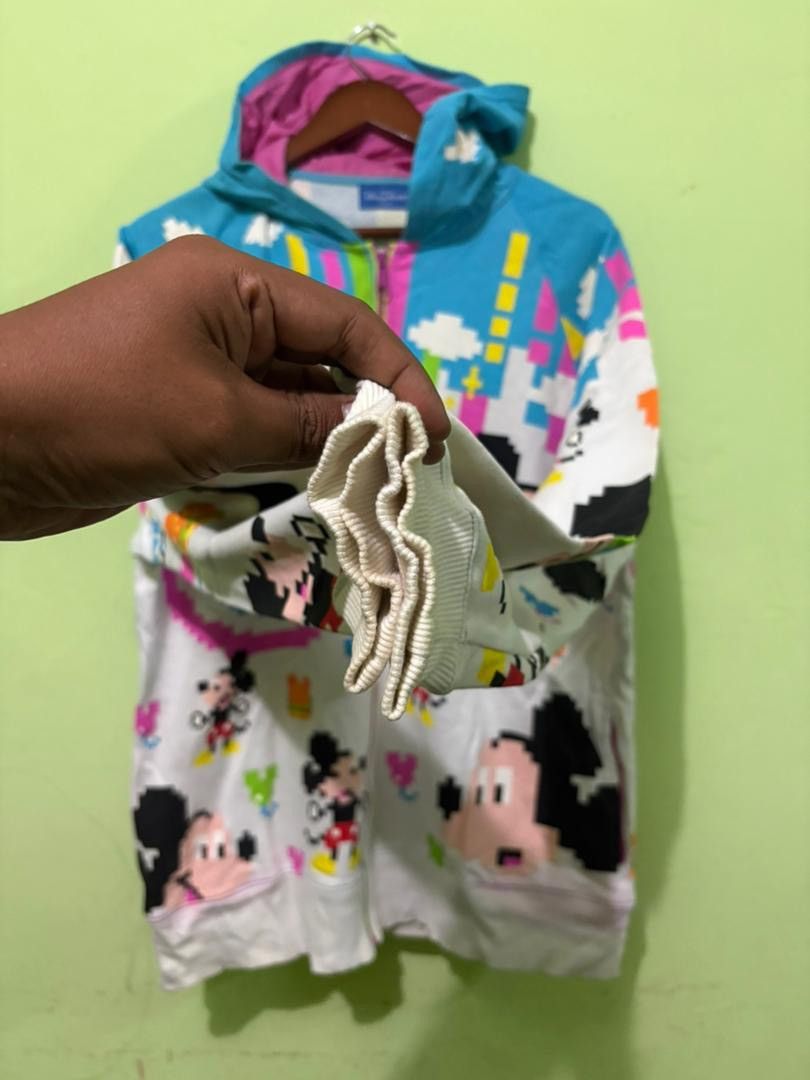 Disney VTG Mickey Mouse Fullprint Sweater Hoodies Multicolor Design Size US XL / EU 56 / 4 - 4 Thumbnail