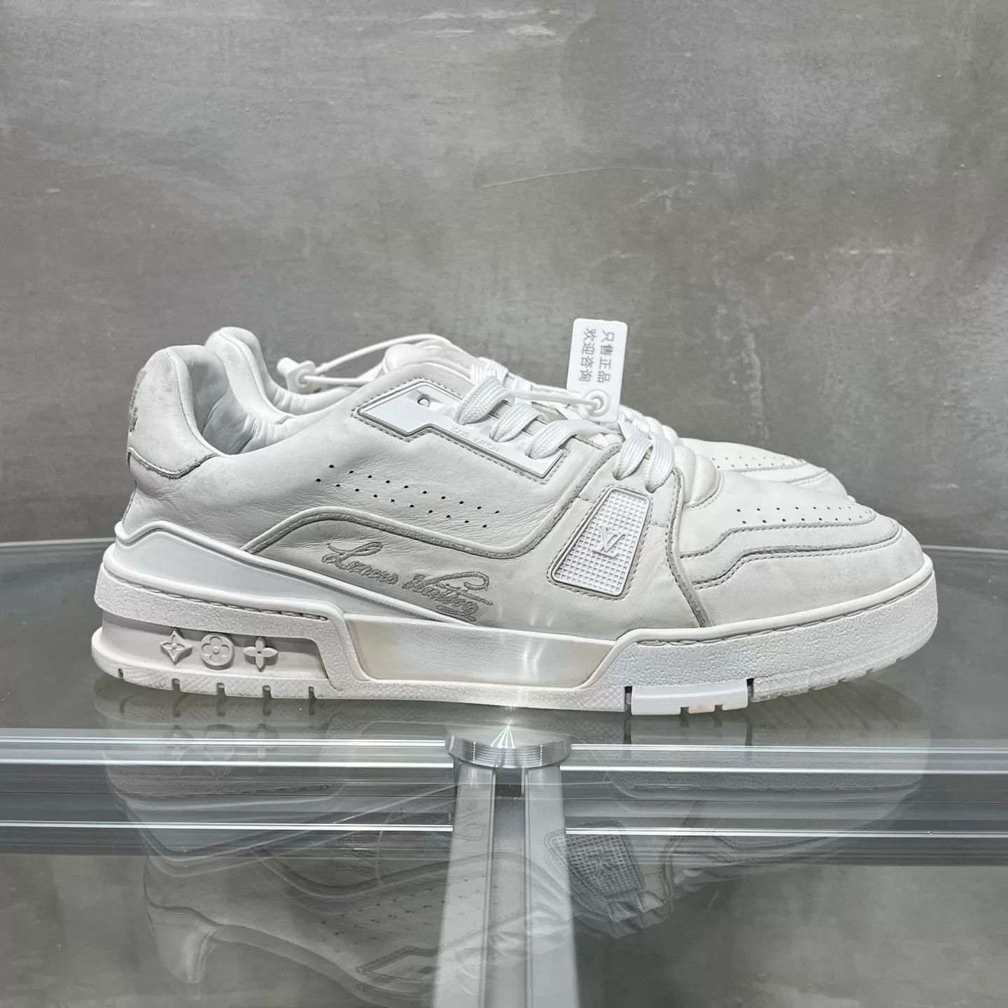 Louis Vuitton Louis Vuitton Off-White Trainer UK6.5 40.5 Size US 7.5 / EU 40-41 - 4 Thumbnail