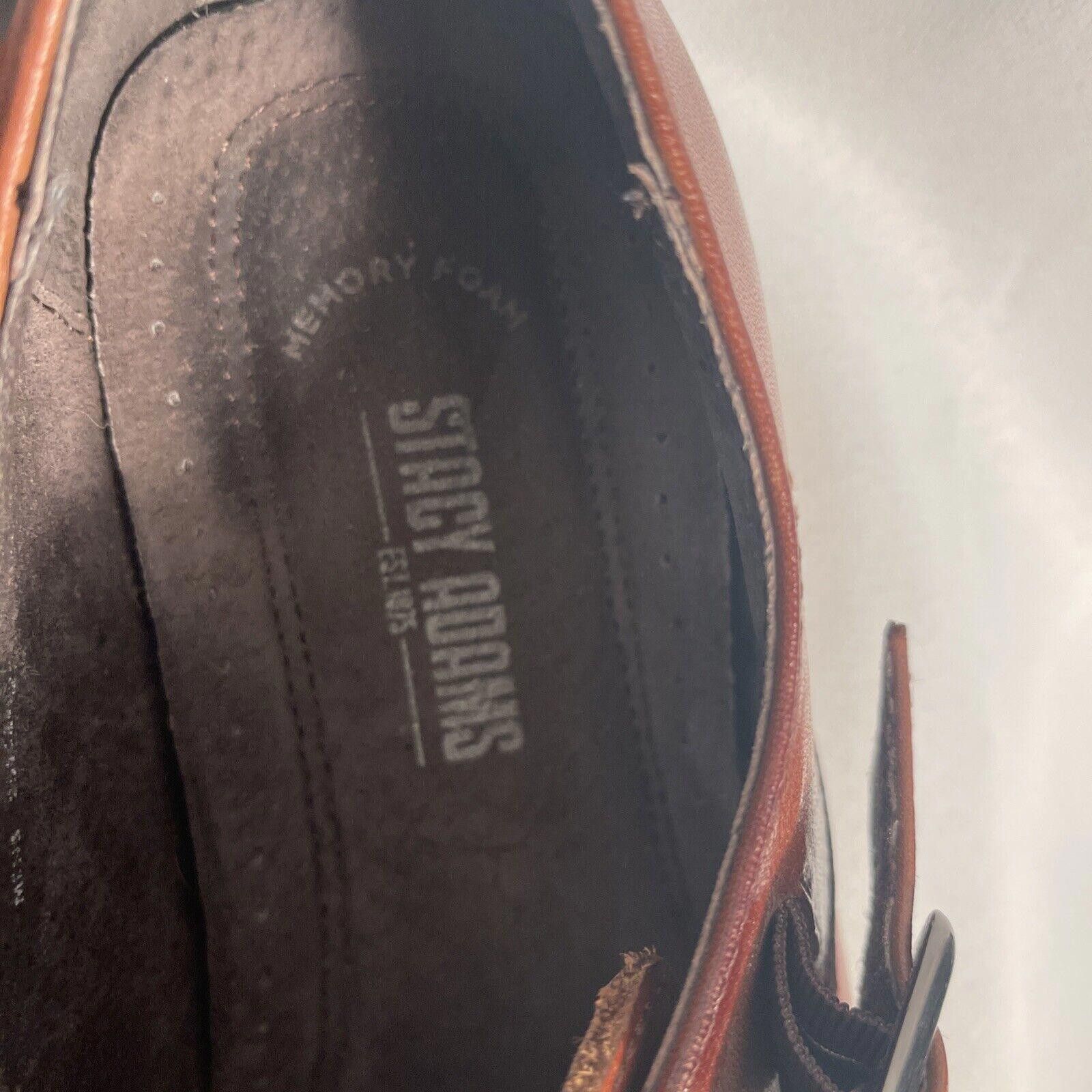 Stacy Adams Stacy Adams Cap Toe Leather Men’s Dress Shoes 10.5M Size US 10.5 / EU 43-44 - 5 Thumbnail
