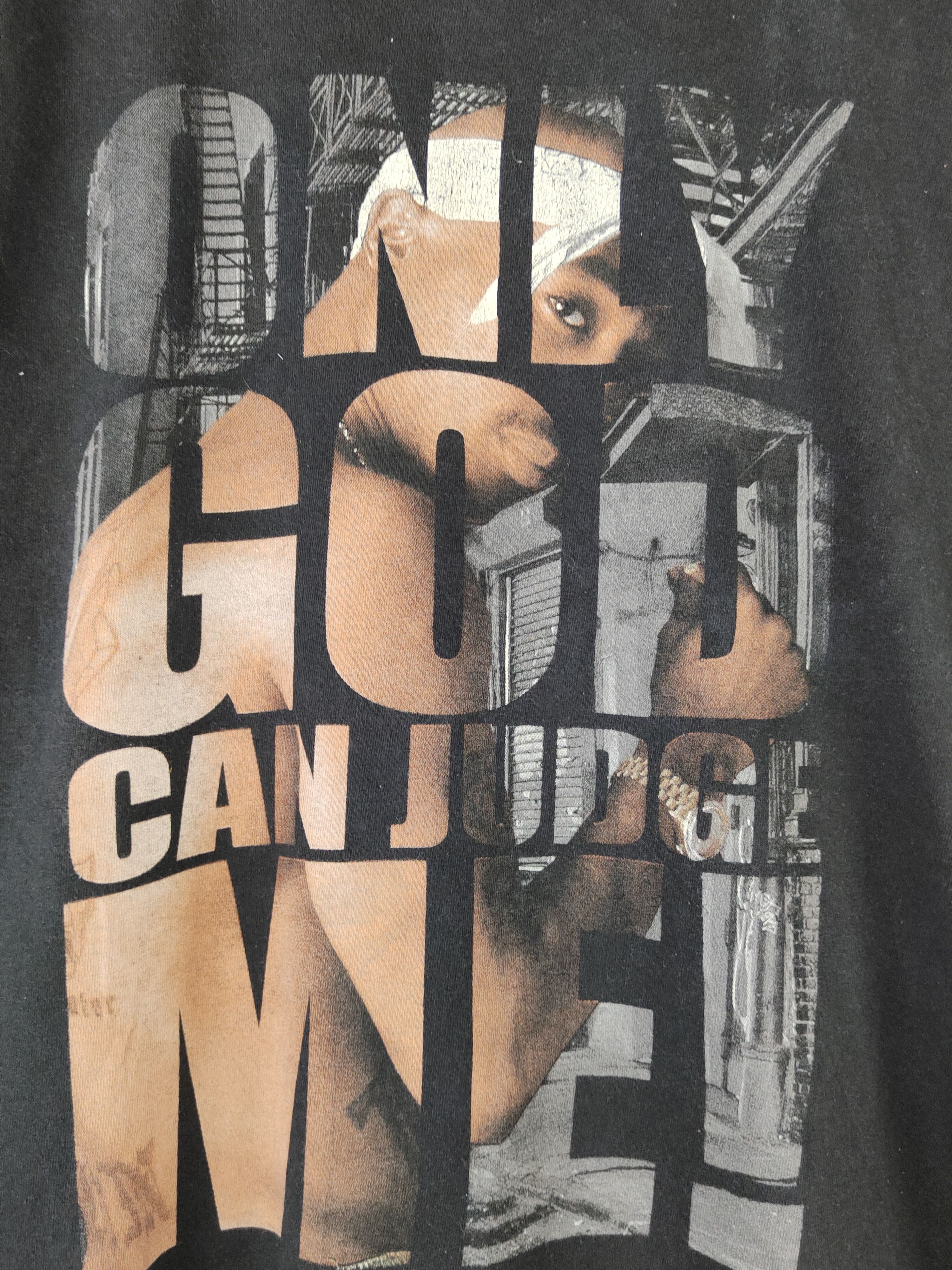 Band Tees DL Tupac Shakur vintage Black Short Sleeve T-shirt #1443 Size US L / EU 52-54 / 3 - 3 Thumbnail