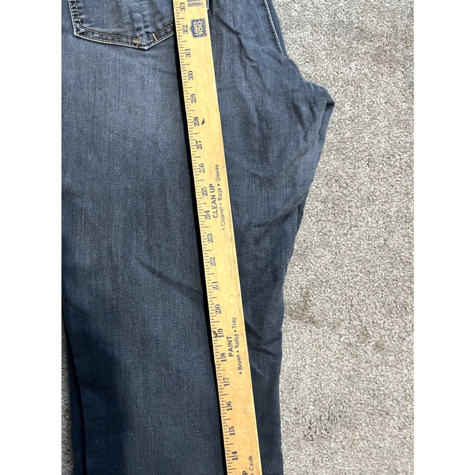 Vintage VINTAGE Democracy Jeans Women's 16 Boot Cut stretch Embroidered Pockets Ab Solution Size 38" / US 16 / IT 52 - 6 Thumbnail