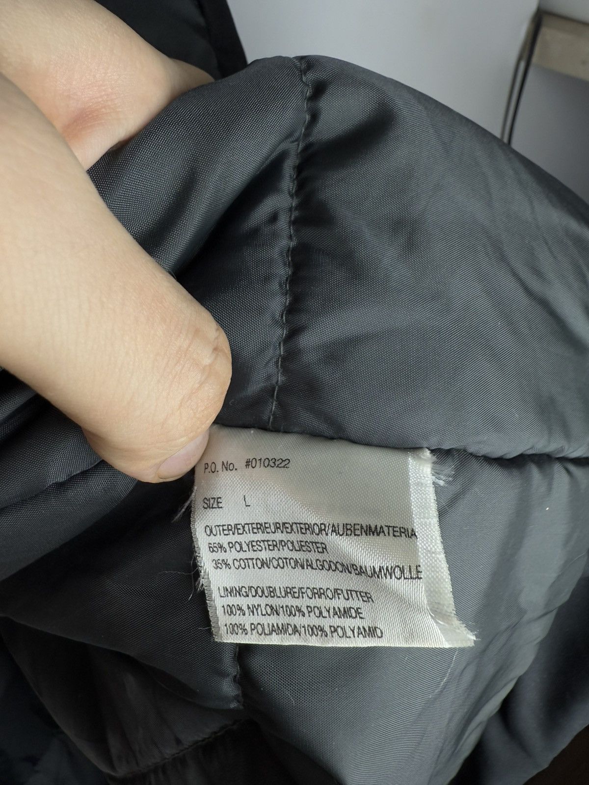 Warm YSL Jacket Black/Grey Autumn Bomber Vintage Luxury