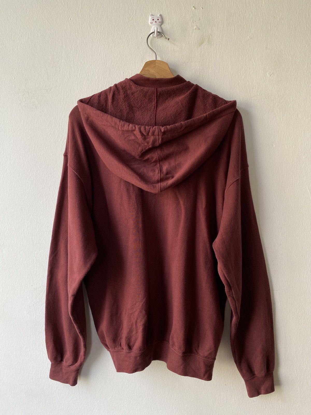Issey Miyake × Japanese Brand × Tete Homme 1990s - Tete Homme By Katoh Kazutaka Zipper Hoodie Size US L / EU 52-54 / 3 - 4 Thumbnail