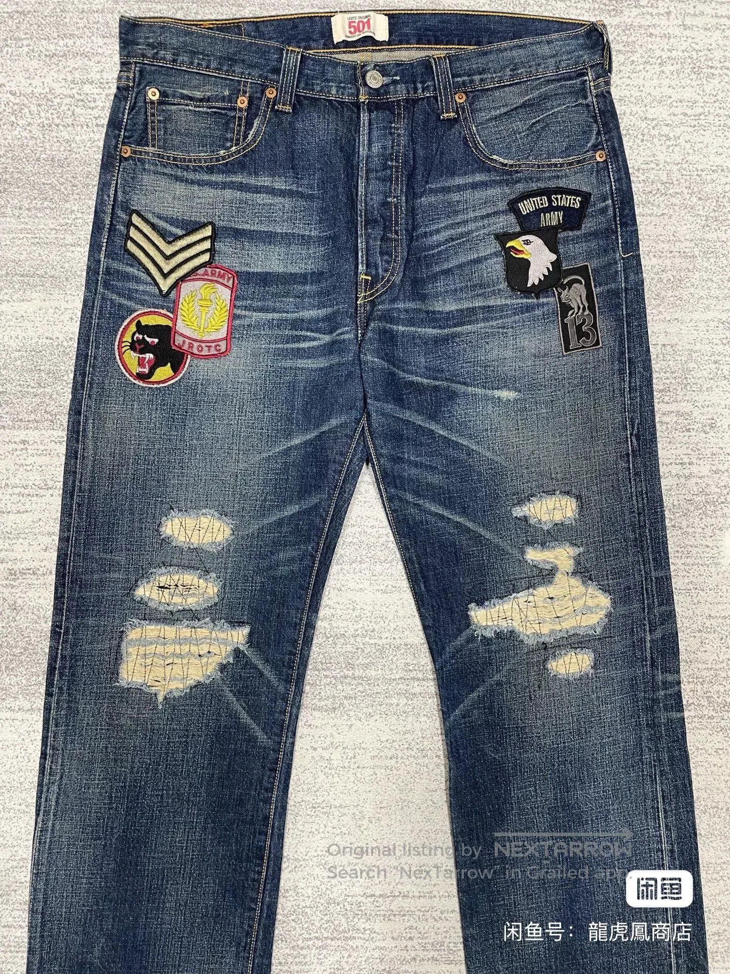 Levi's Vintage Clothing Levi's Vintage Bape WTAPS Jeans. Size US 34 / EU 50 - 7 Thumbnail