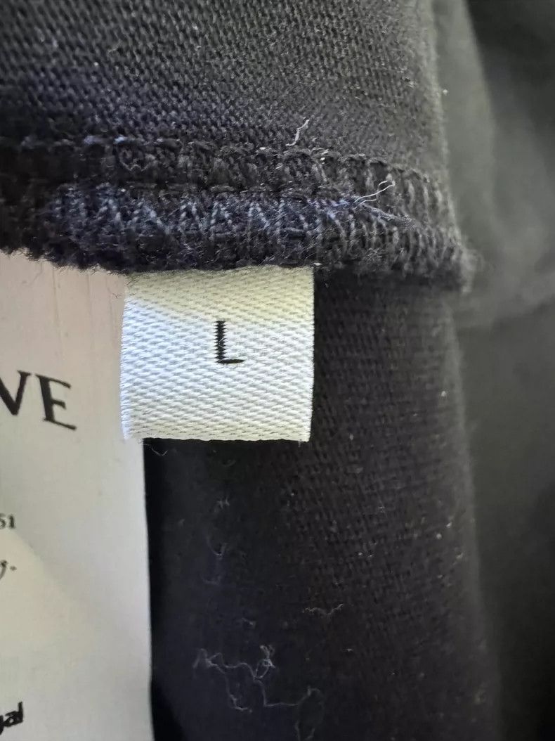 Loewe loewe Black Short Sleeve 2505-Nextarrow Size US L / EU 52-54 / 3 - 3 Thumbnail
