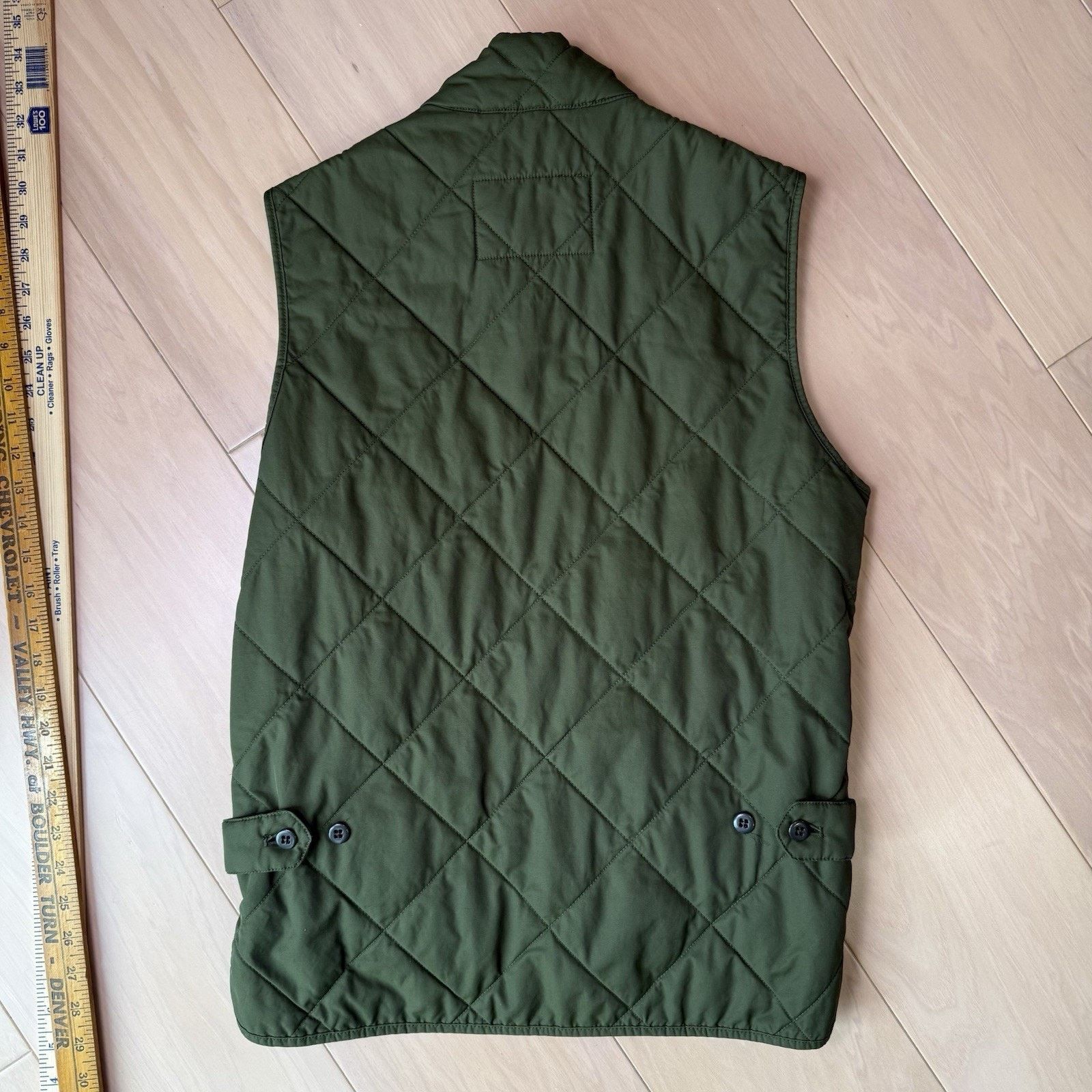 J.Crew J Crew Sussex Quilted Vest XS Green Full Zip Outerwear Size US XS / EU 42 / 0 - 8 Thumbnail