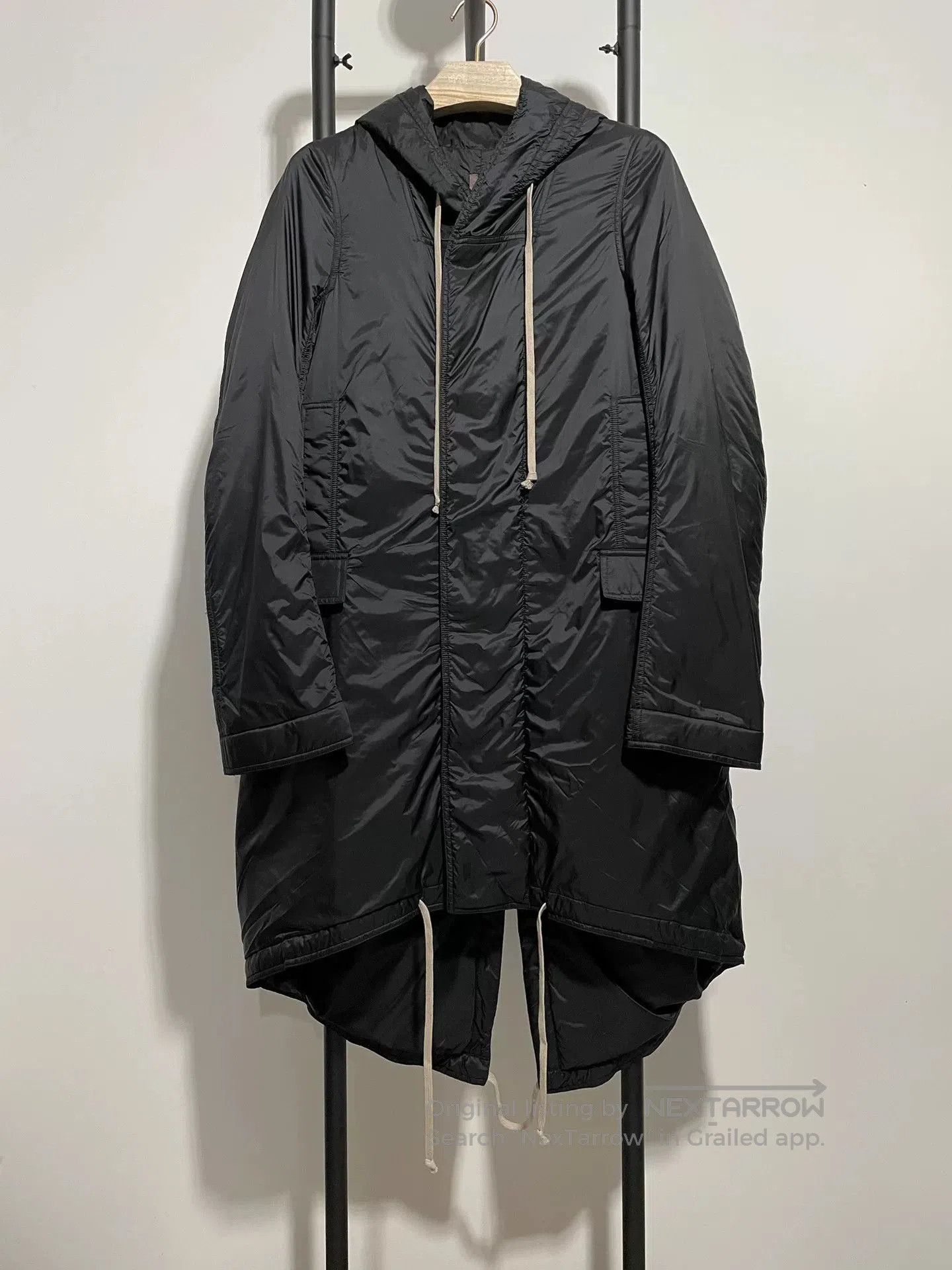 Rick Owens Rick Owens Black Cotton Jacket. Size S / US 4 / IT 40 - 1 Thumbnail