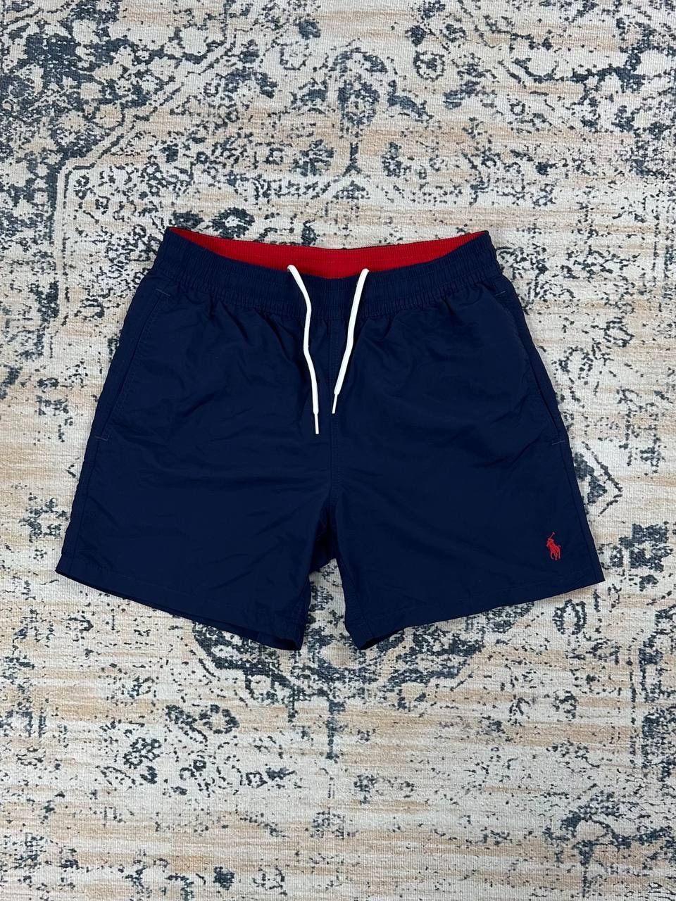Polo Ralph Lauren Vintage Polo Ralph Lauren Navy Nylon Shorts Size US 30 / EU 46 - 1 Thumbnail