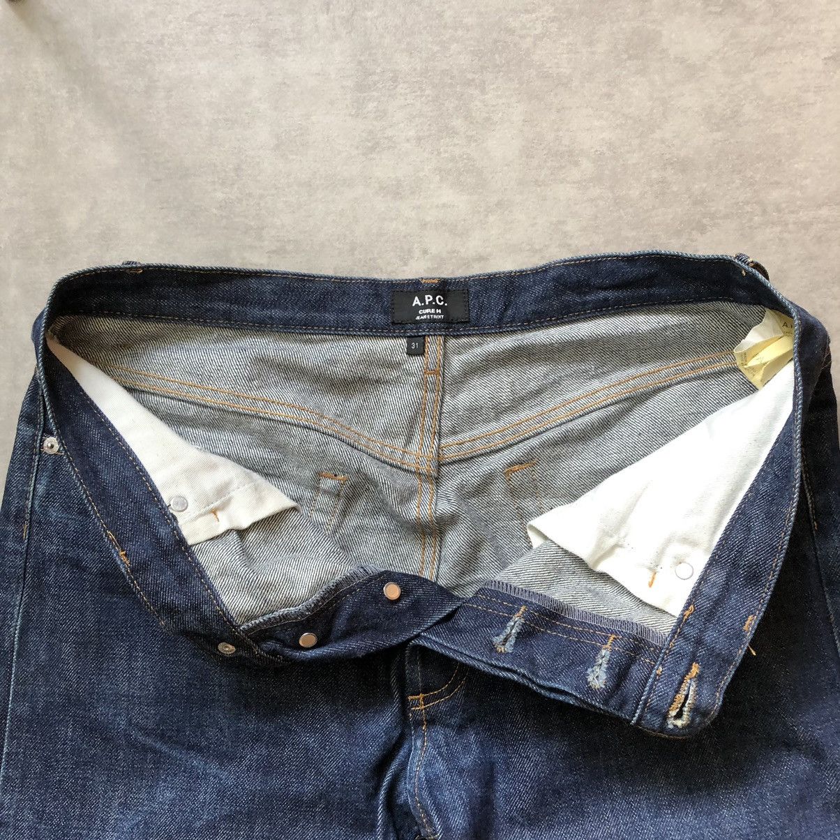 A.P.C. A.P.C New Cure H Raw Denim Jeans Size 31 Size US 31 - 3 Thumbnail