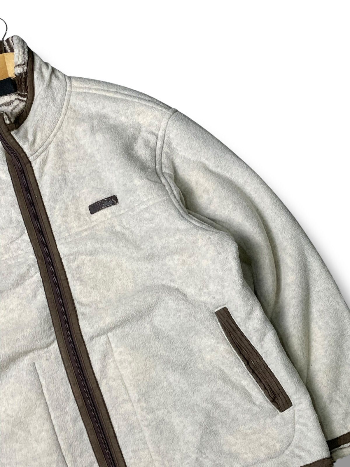 Japanese Brand × Vintage Vintage FIRST DOWN Fleece Zipper Jacket (79) Size US L / EU 52-54 / 3 - 2 Thumbnail