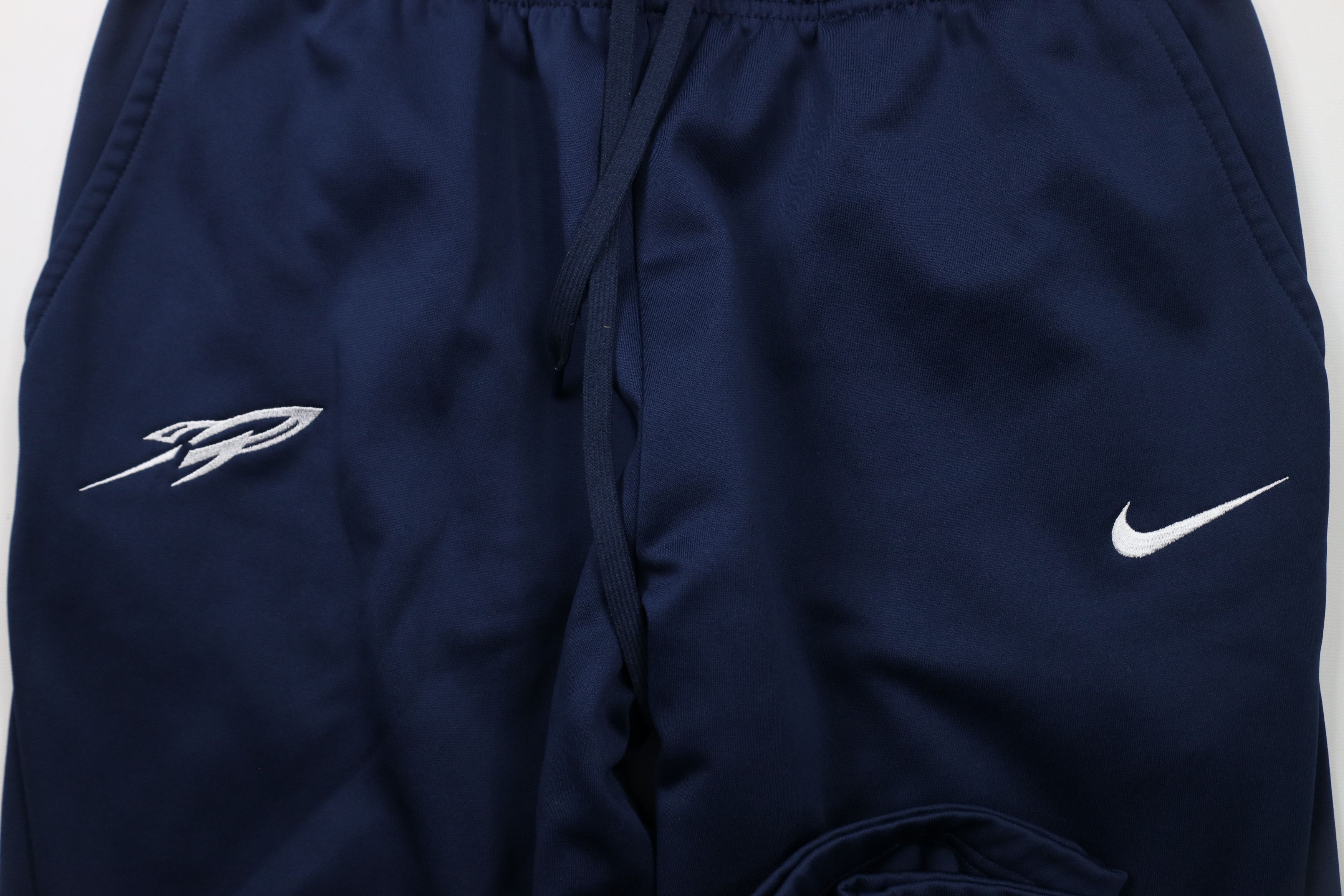Nike × Vintage Nike University of Toledo Football Wide Leg Sweatpants Blue Size US 38 / EU 54 - 5 Thumbnail