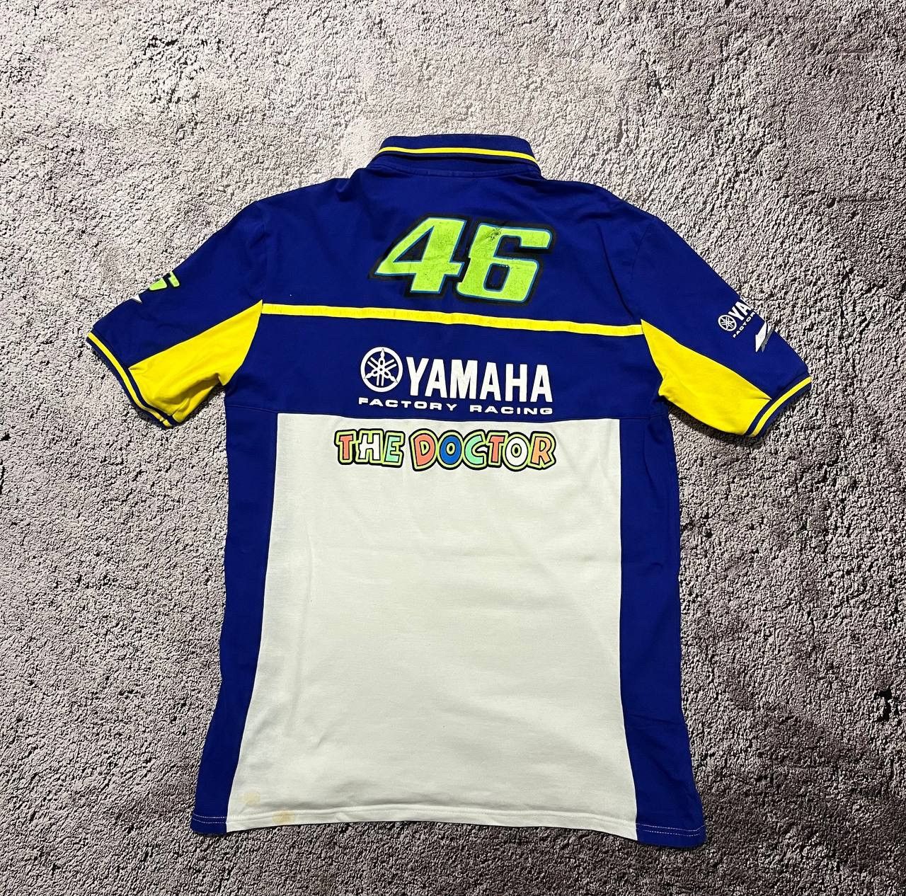 Vintage × Yamaha New Official Valentino Rossi VR46 Dual Yamaha Mans Polo Size US XXL / EU 58 / 5 - 3 Thumbnail