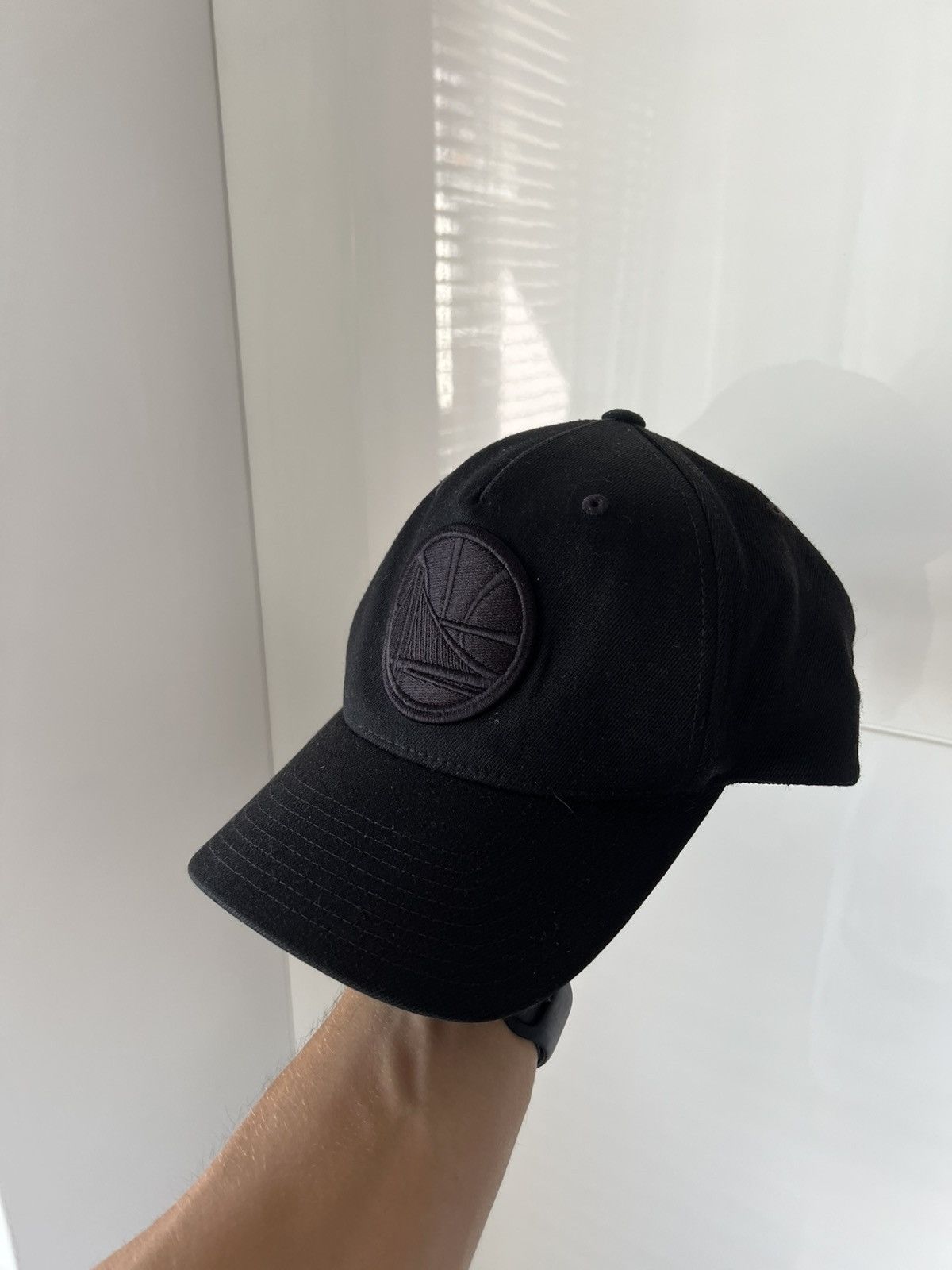 Mitchell & Ness Golden State Warriors Flex NBA Mitchell & Ness Black Cap Size ONE SIZE - 5 Thumbnail