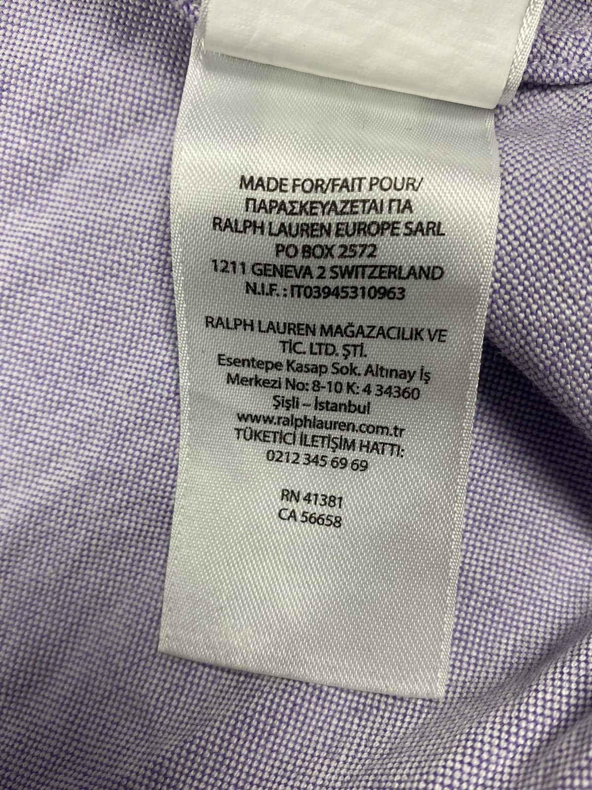 Polo Ralph Lauren × Vintage Polo Ralph Lauren Designer Basic Button Up Shirt Size US S / EU 44-46 / 1 - 12 Thumbnail
