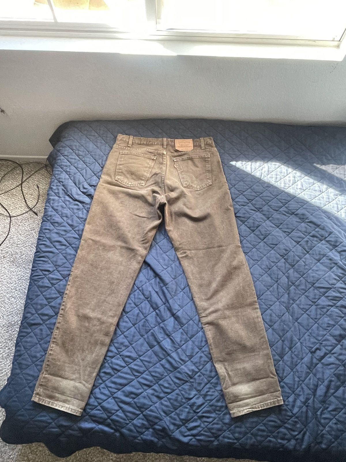 Levi's × Levi's Vintage Clothing Brown 550 Orange Tab Levis Size US 36 / EU 52 - 2 Thumbnail