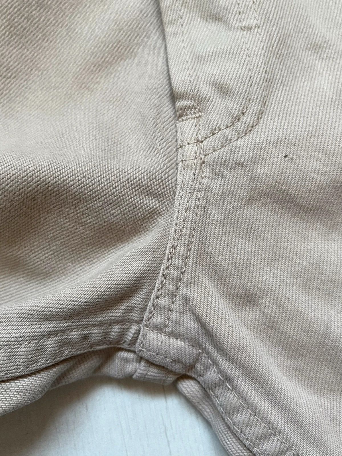 Levi's Levi’s 517 02 Deadstock Beige Denim Jeans Sz W 33 L 30 Size US 33 - 13 Thumbnail