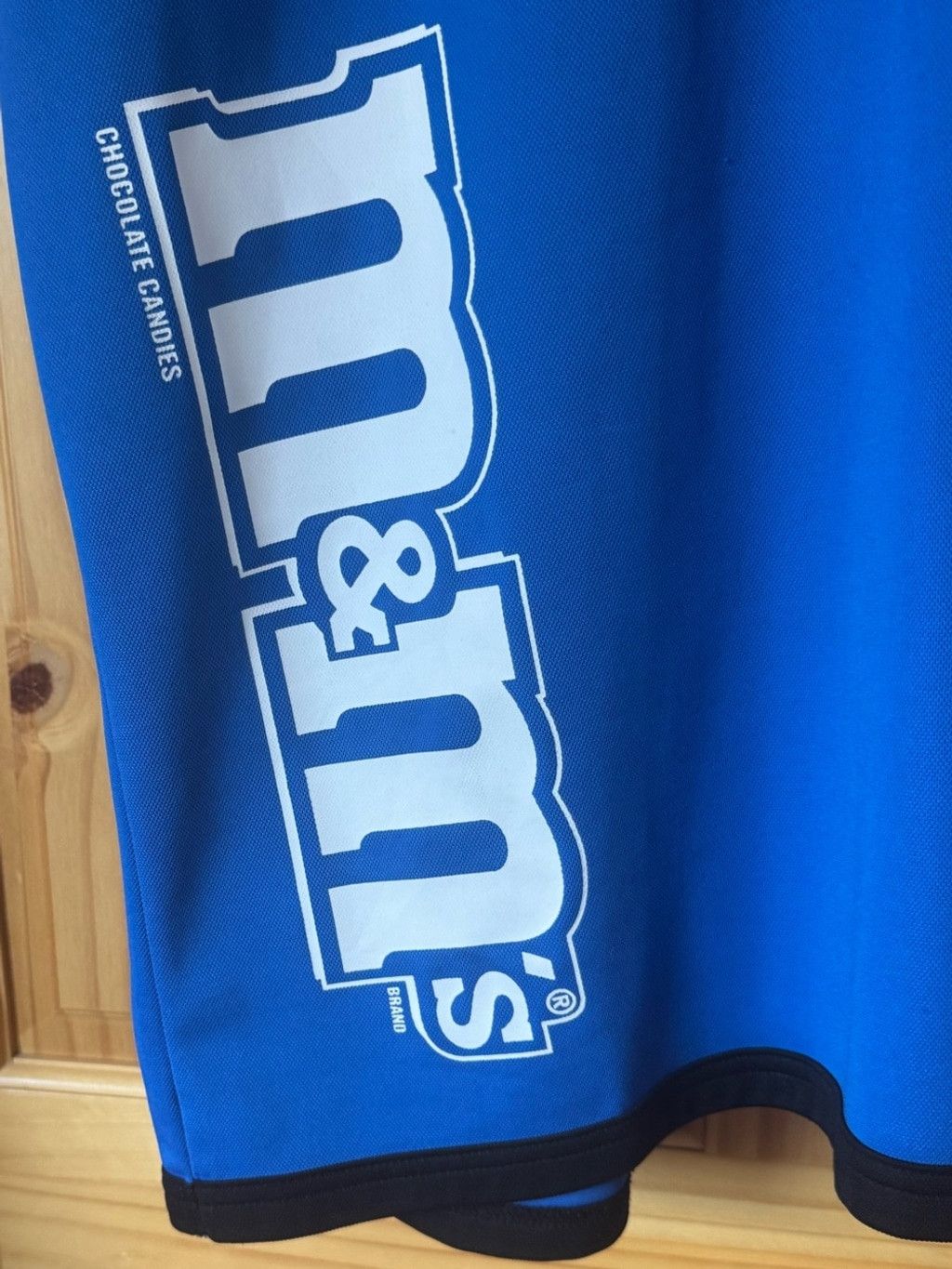 Vintage M&M's Bishop Racing Polo Black and Royal Blue Men's 2XL Size US XXL / EU 58 / 5 - 4 Thumbnail
