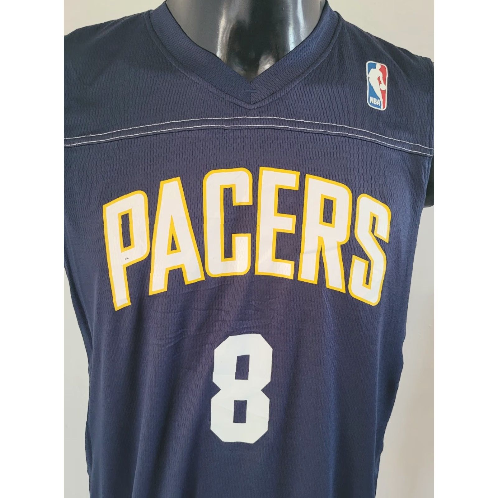Vintage NBA Pacers Reversible Jersey Large - Alleson Athletic, Adult, Multicolour Jersey (Men) Size US L / EU 52-54 / 3 - 6 Thumbnail