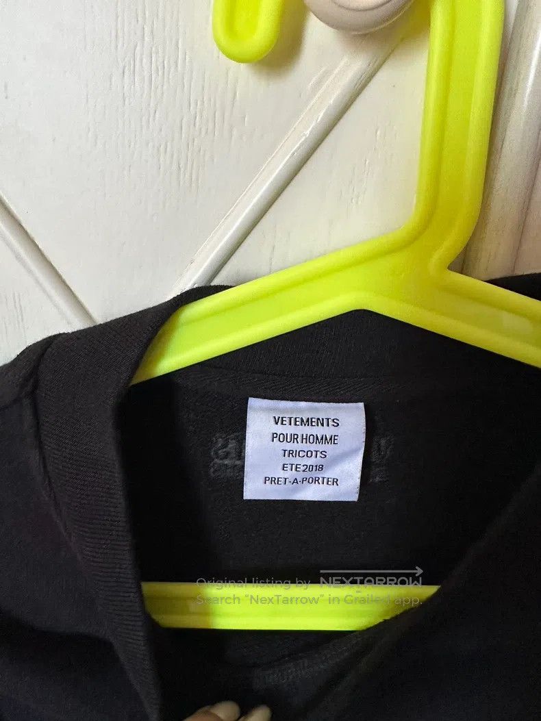 Vetements Vetements Wash Tag Ribbon Hoodie Size US S / EU 44-46 / 1 - 3 Thumbnail