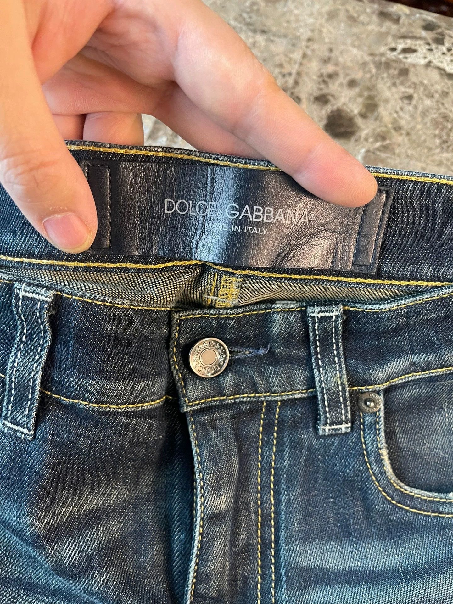 Dolce & Gabbana DG Jeans Classic 44 Waist 78 Versatile > Sky Blue Size US 28 / EU 44 - 3 Thumbnail