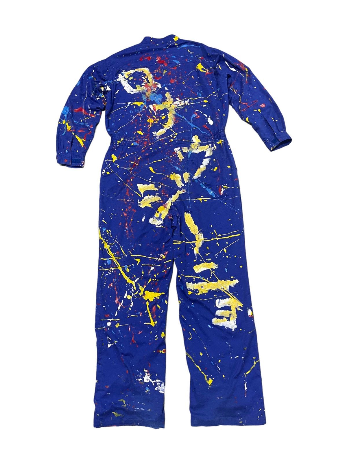 Vintage Vintage Double Diamond Paints Overall Worker Size US 37 - 4 Thumbnail
