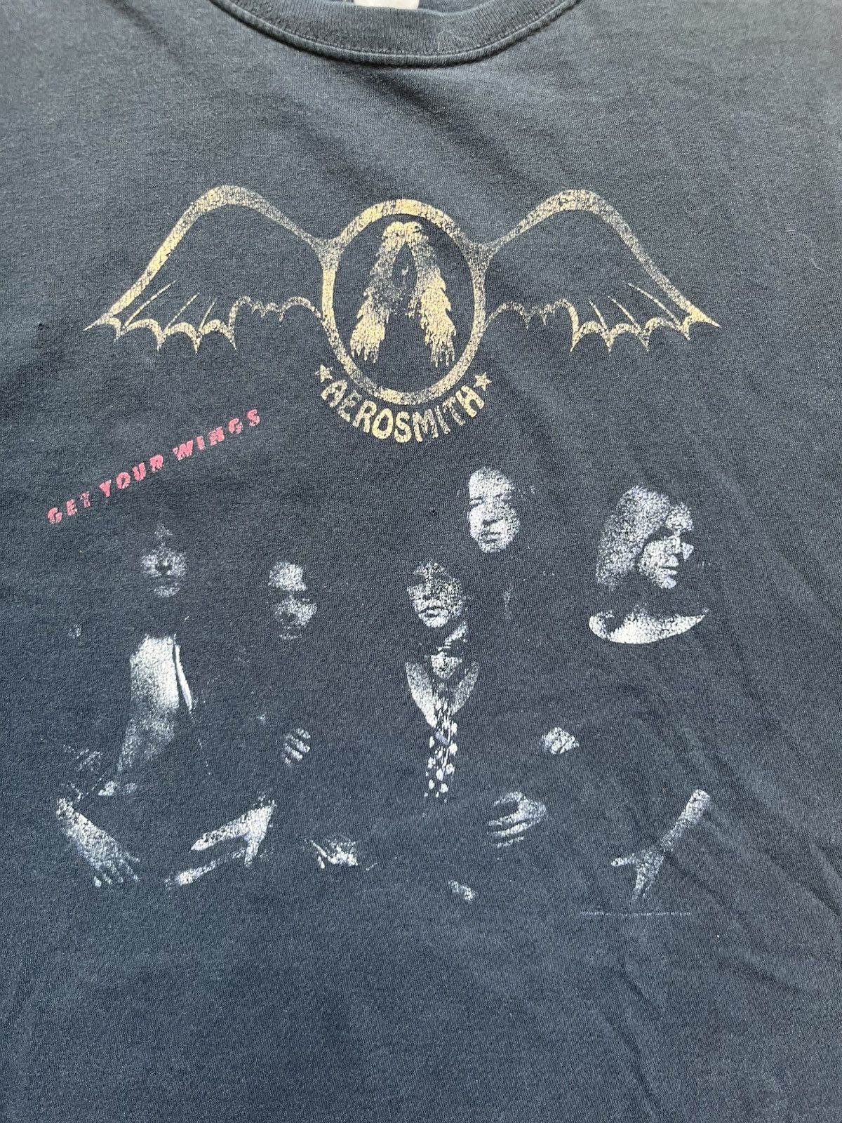 Aerosmith Vintage Aerosmith Band Tee Size US XL / EU 56 / 4 - 4 Thumbnail