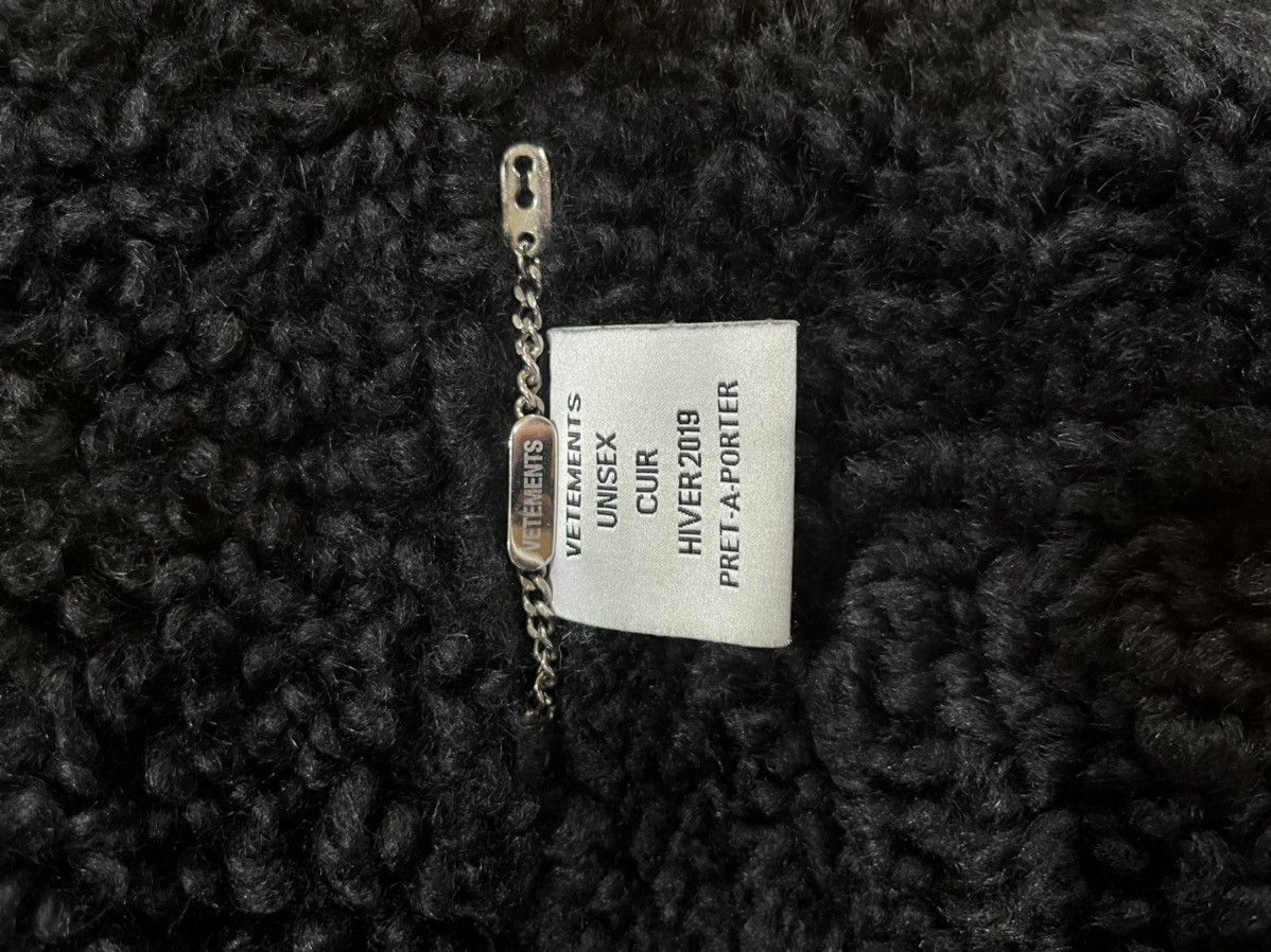 Vetements VETEMENTS Leather Shearling Jacket Size US XS / EU 42 / 0 - 5 Thumbnail