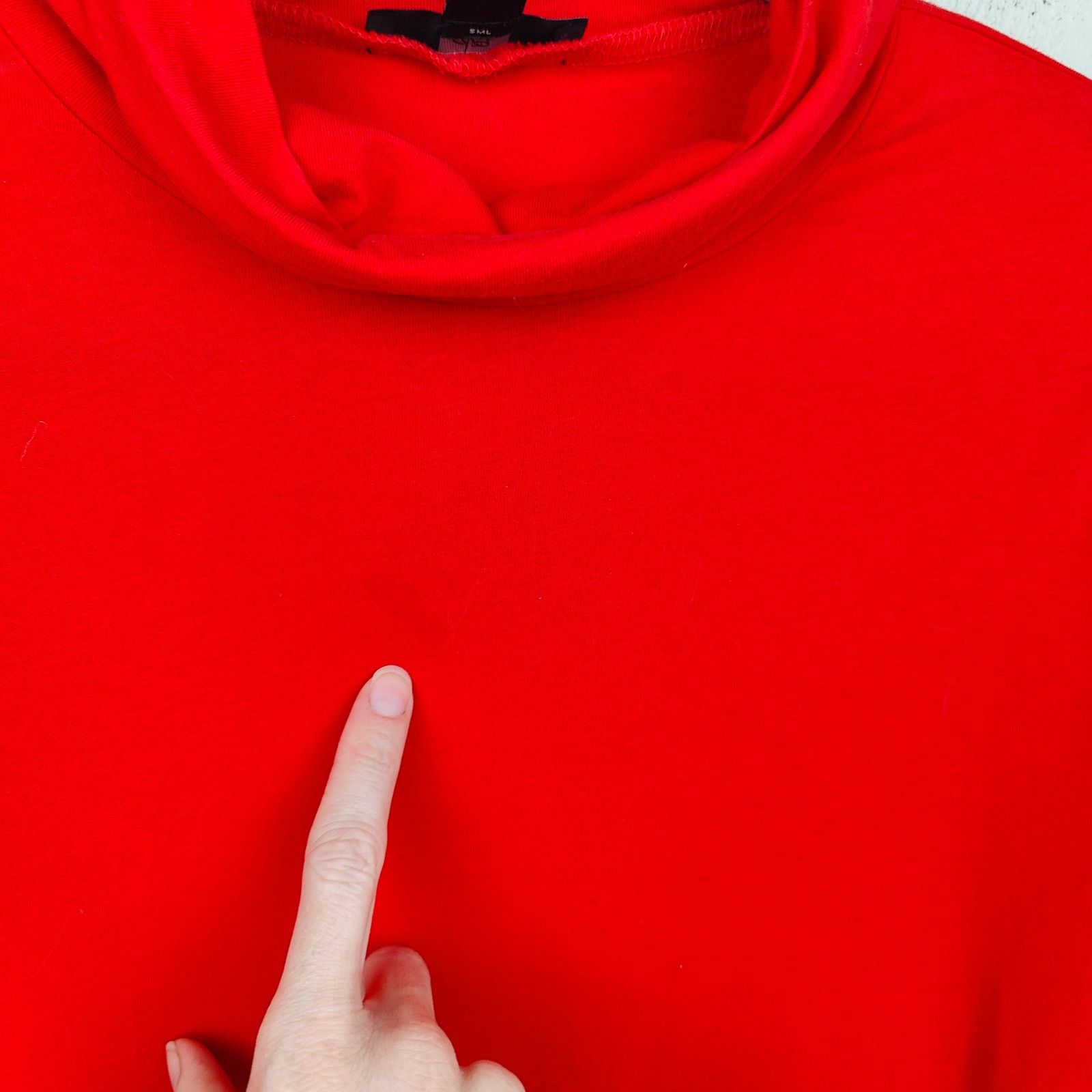 J.Crew J Crew Tissue Turtleneck Top Womens XL Red Size XL / US 12-14 / IT 48-50 - 3 Thumbnail