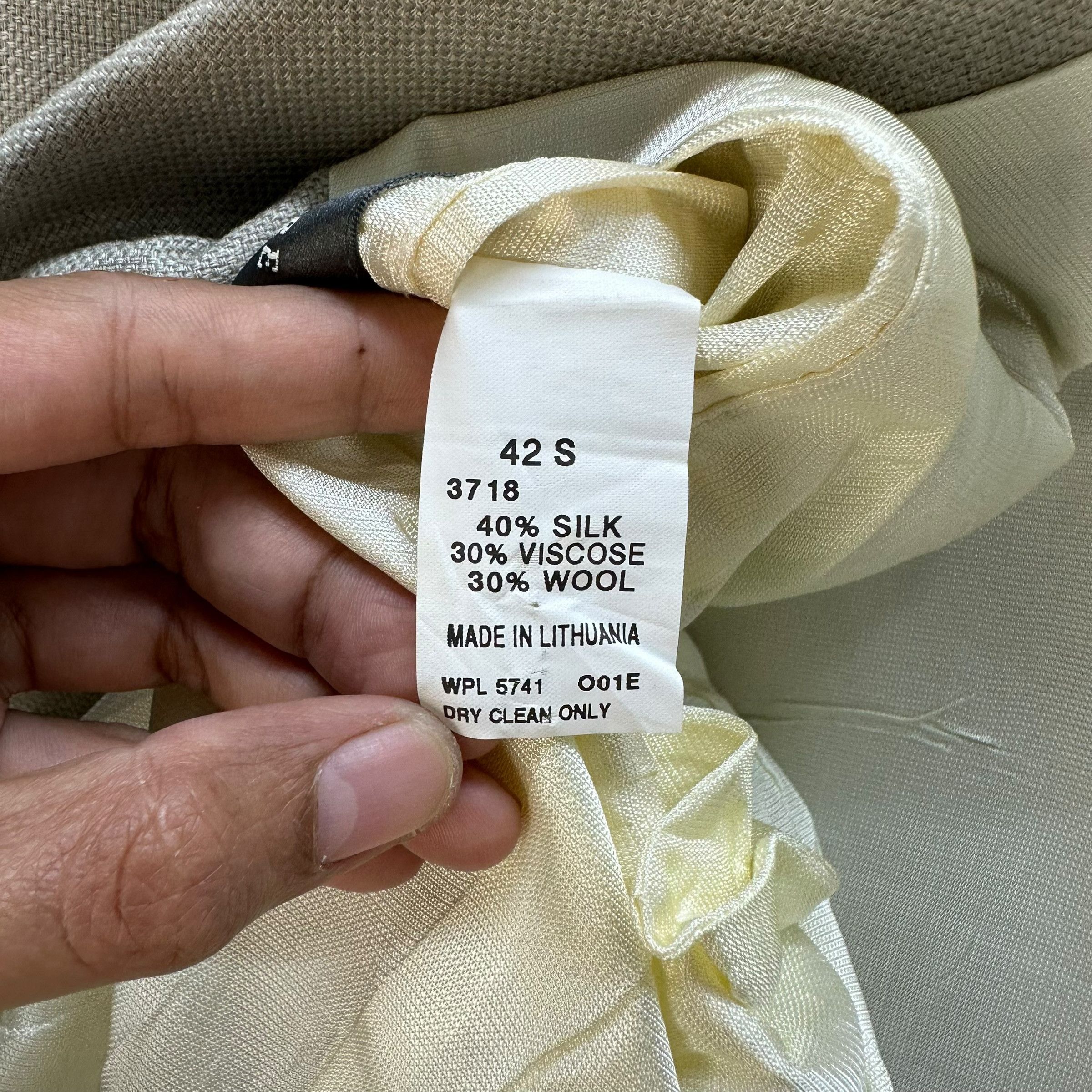 Oscar De La Renta OSCAR DE LA RENTA Suit Jacket Blazers #72-1437 Size 42S - 12 Thumbnail