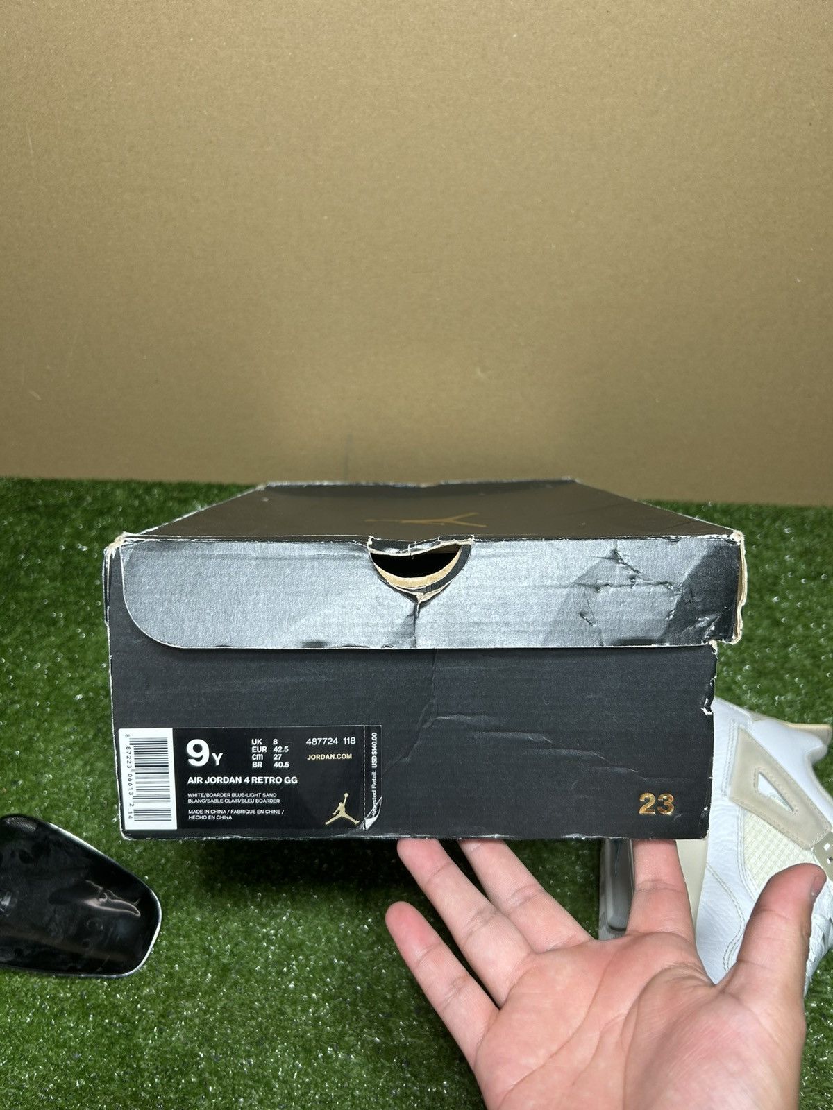 Jordan Brand Jordan 4 Sand 2017 Size US 9 / EU 42 - 11 Thumbnail