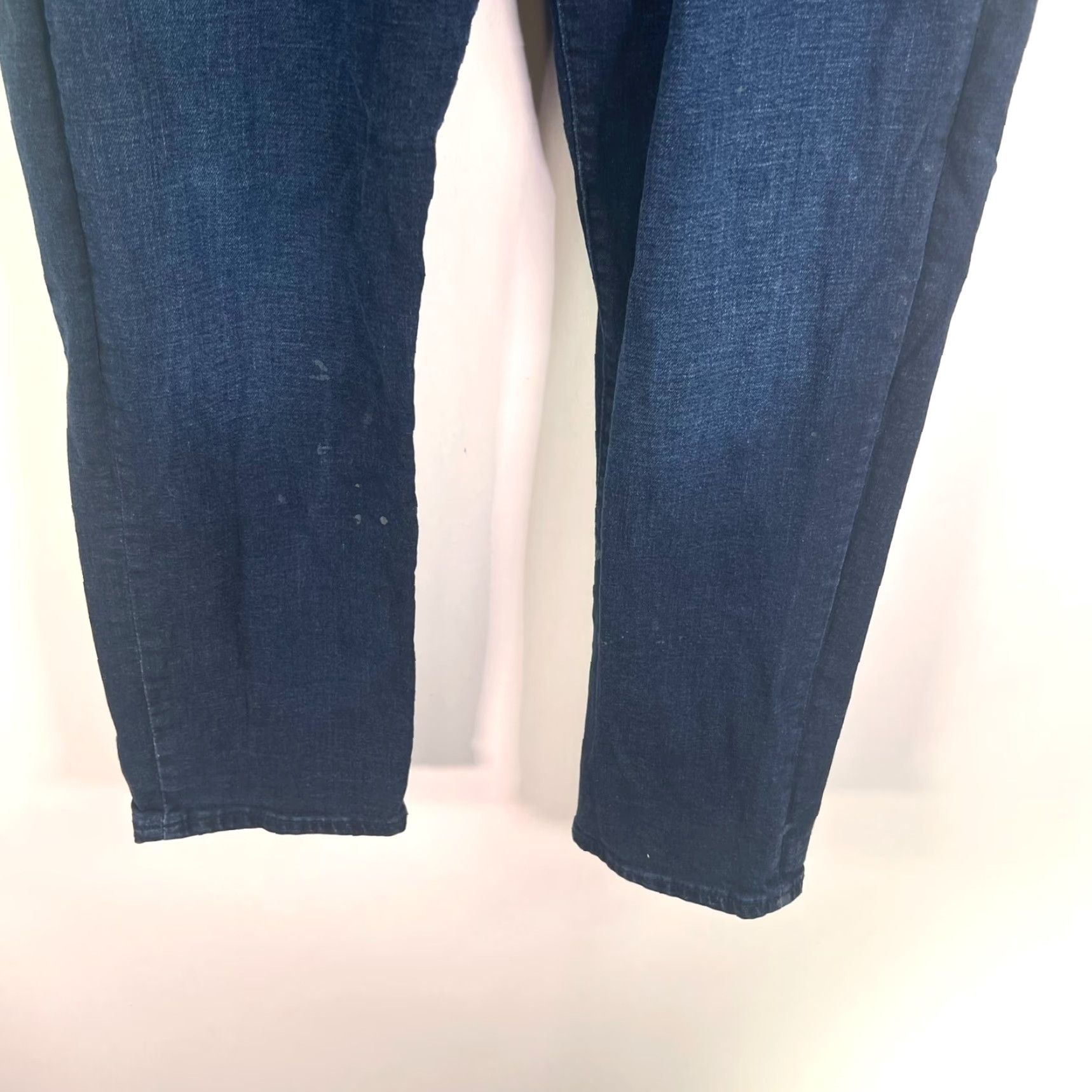 Chaps VINTAGE Chaps Jeans Slim Straight Denim Mens 34 Dark Blue 34x30 90s Logo, 5-Pocket, Mid Rise, Regular Size Mens Size US 34 / EU 50 - 3 Thumbnail