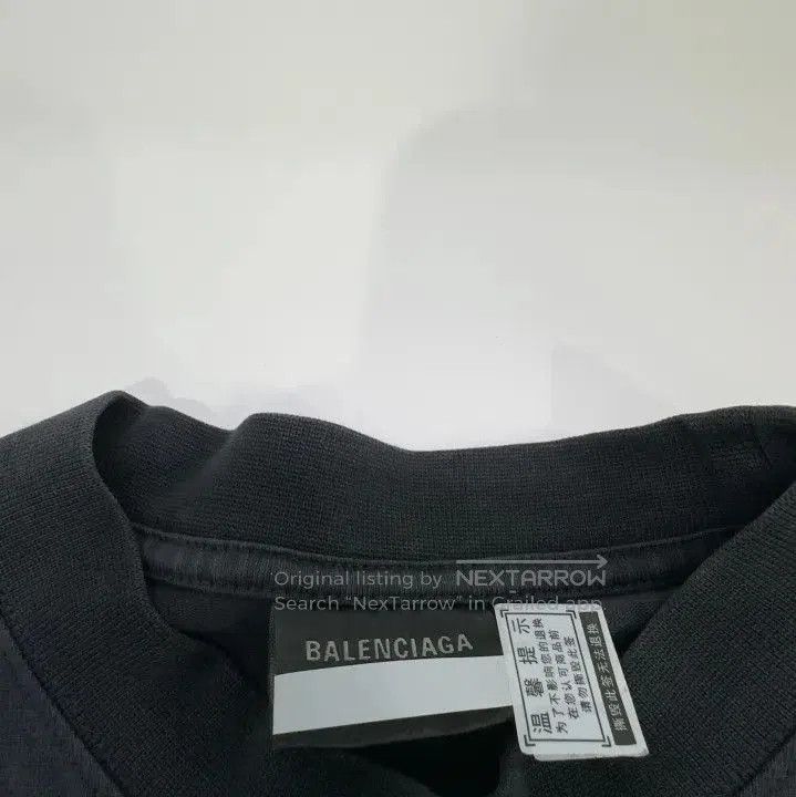 Balenciaga Balenciaga Offshore Graphic Short Sleeve T. Size US M / EU 48-50 / 2 - 1 Thumbnail