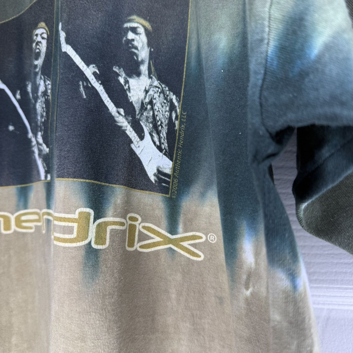 Vintage Vintage Liguid Blue Jimi Hendrix Size Med Size US M / EU 48-50 / 2 - 4 Thumbnail
