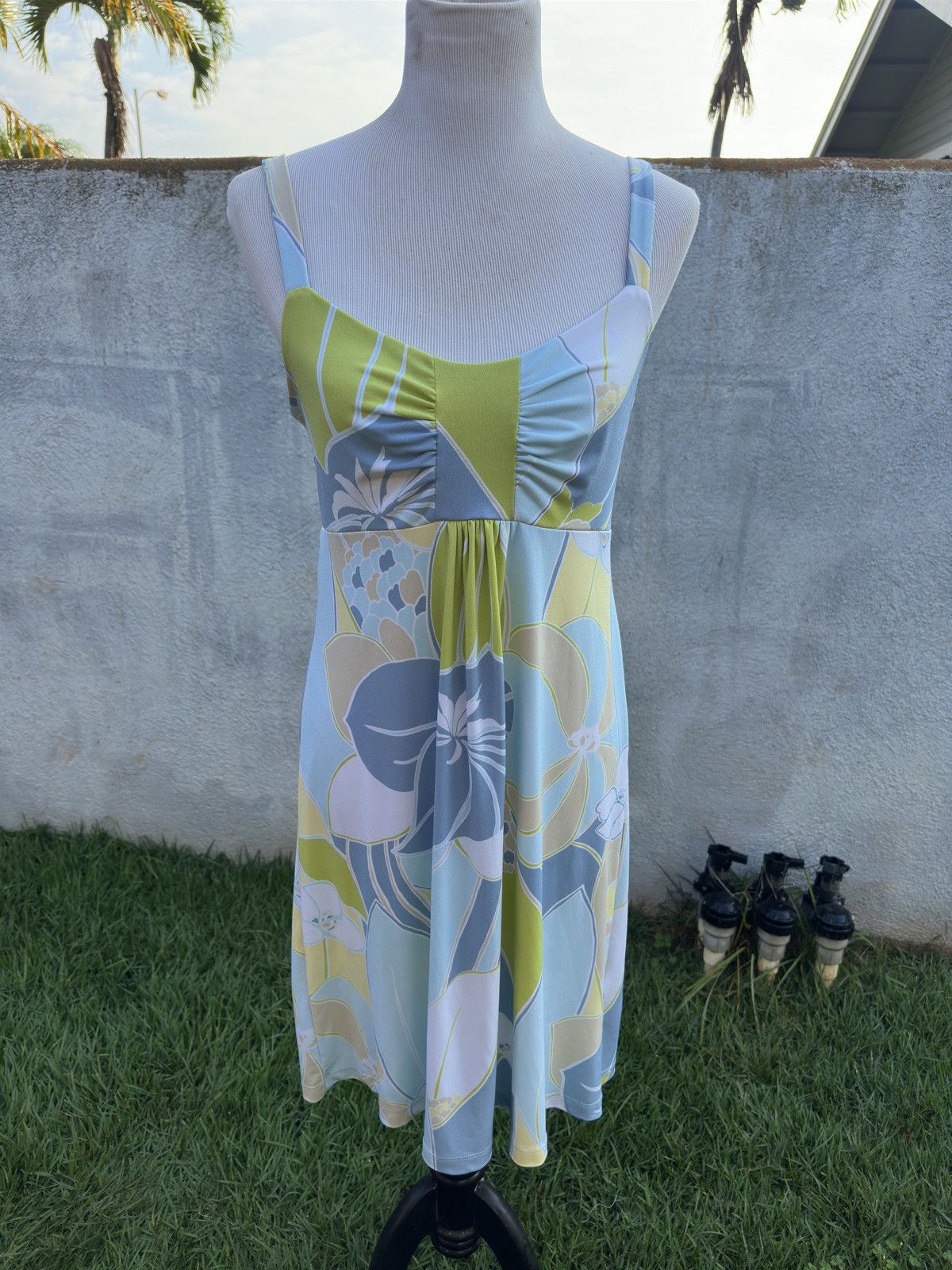 Tori Richard Tori Richard Dress Hawaiian Print Multicolored Women's L Size L / US 10 / IT 46 - 1 Thumbnail