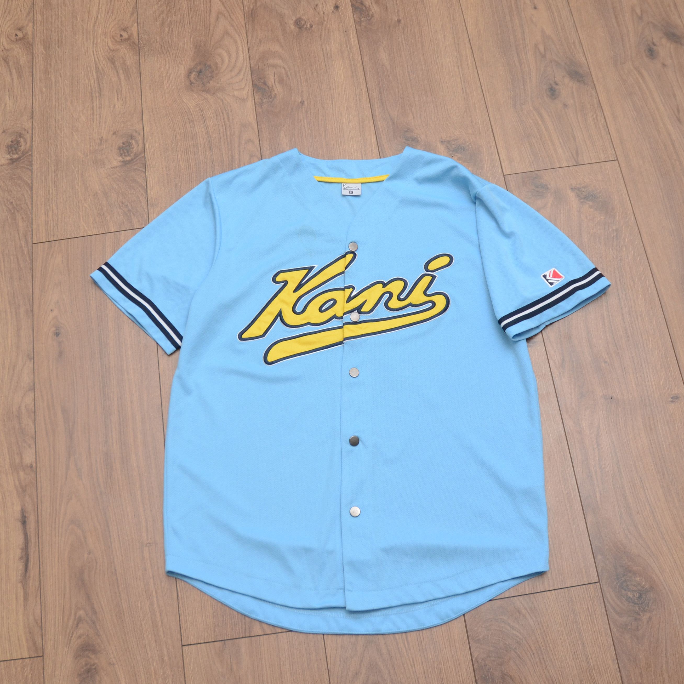 Karl Kani Karl Kani Big Logo Jersey Y2K Hip-Hop Baseball Shirt Fubu Size US M / EU 48-50 / 2 - 5 Thumbnail