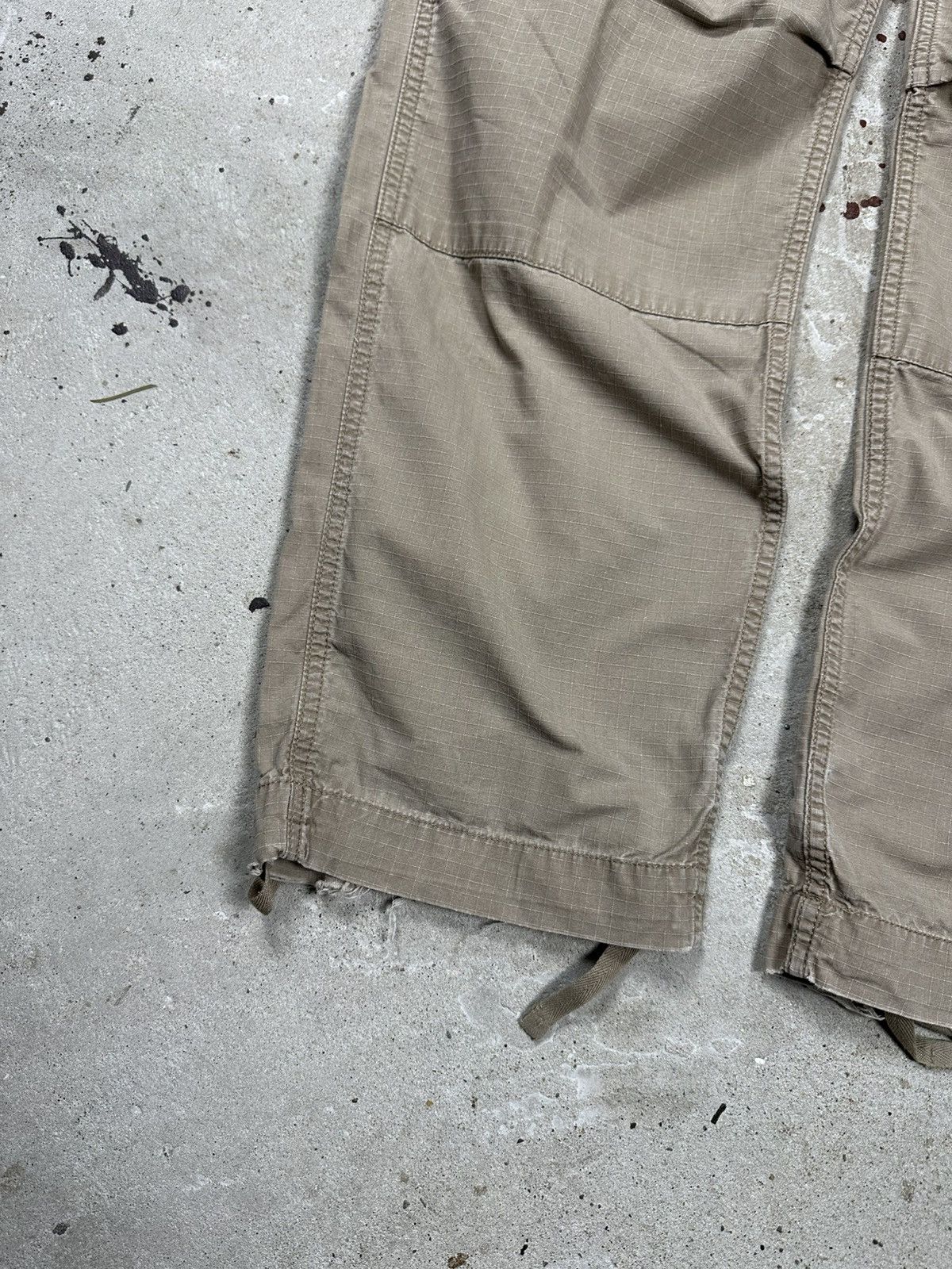 Carhartt Vintage Y2K Carhartt Baggy Distressed Reworked Cargo Pants Size US 33 - 4 Thumbnail