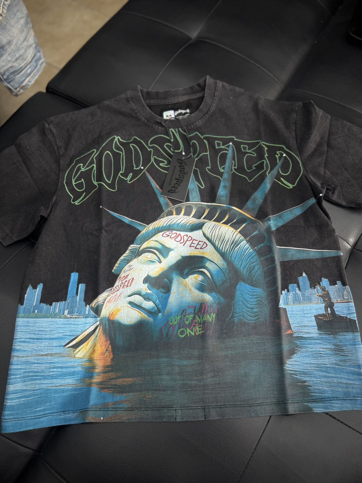 Godspeed Godspeed Stone Bling Tee Shirt Size XS (NEW) Size US XS / EU 42 / 0 - 3 Thumbnail