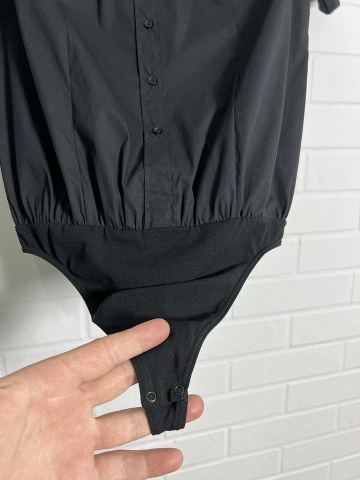 Wolford WOLFORD Bodysuit Shirt Cotton Blend Black Size 40 L Size L / US 10 / IT 46 - 3 Thumbnail