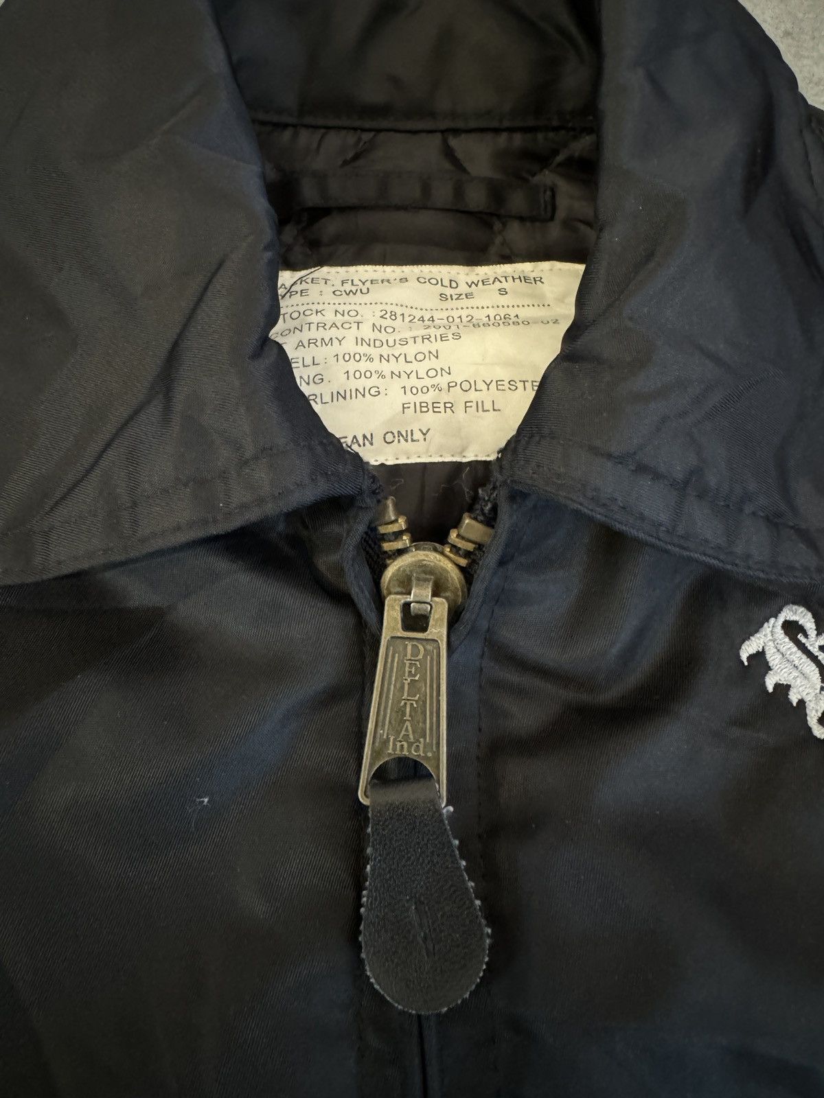 Vintage Bomber Flying Jacket Bad Girl boxy black vintage USA MA-1 Size US S / EU 44-46 / 1 - 7 Thumbnail